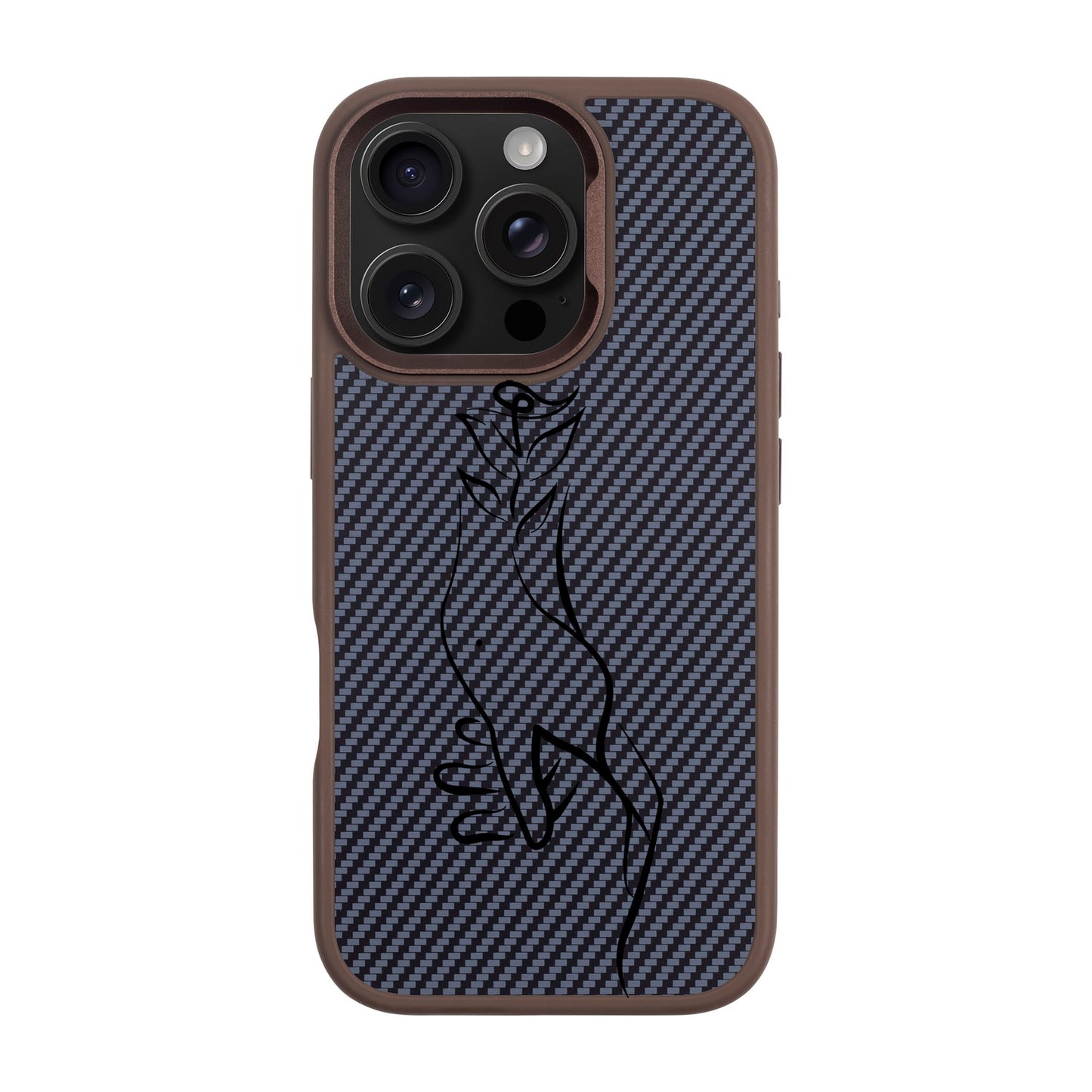 TOUCH-iPhone 16 Pro Plaid Kılıf MagSafe Özellikli