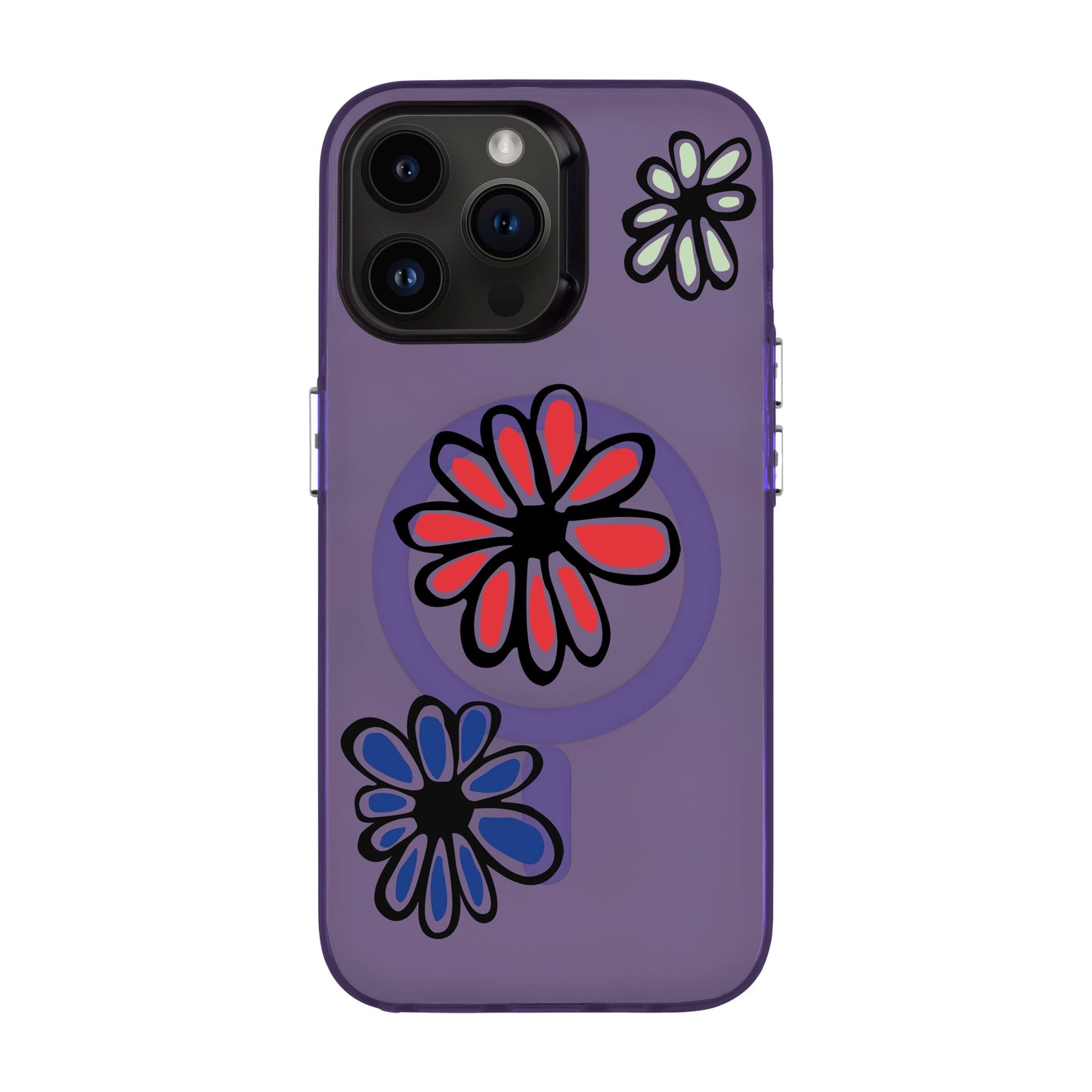 FLORIST-iPhone 14 Pro Max Hold Kılıf MagSafe Özellikli