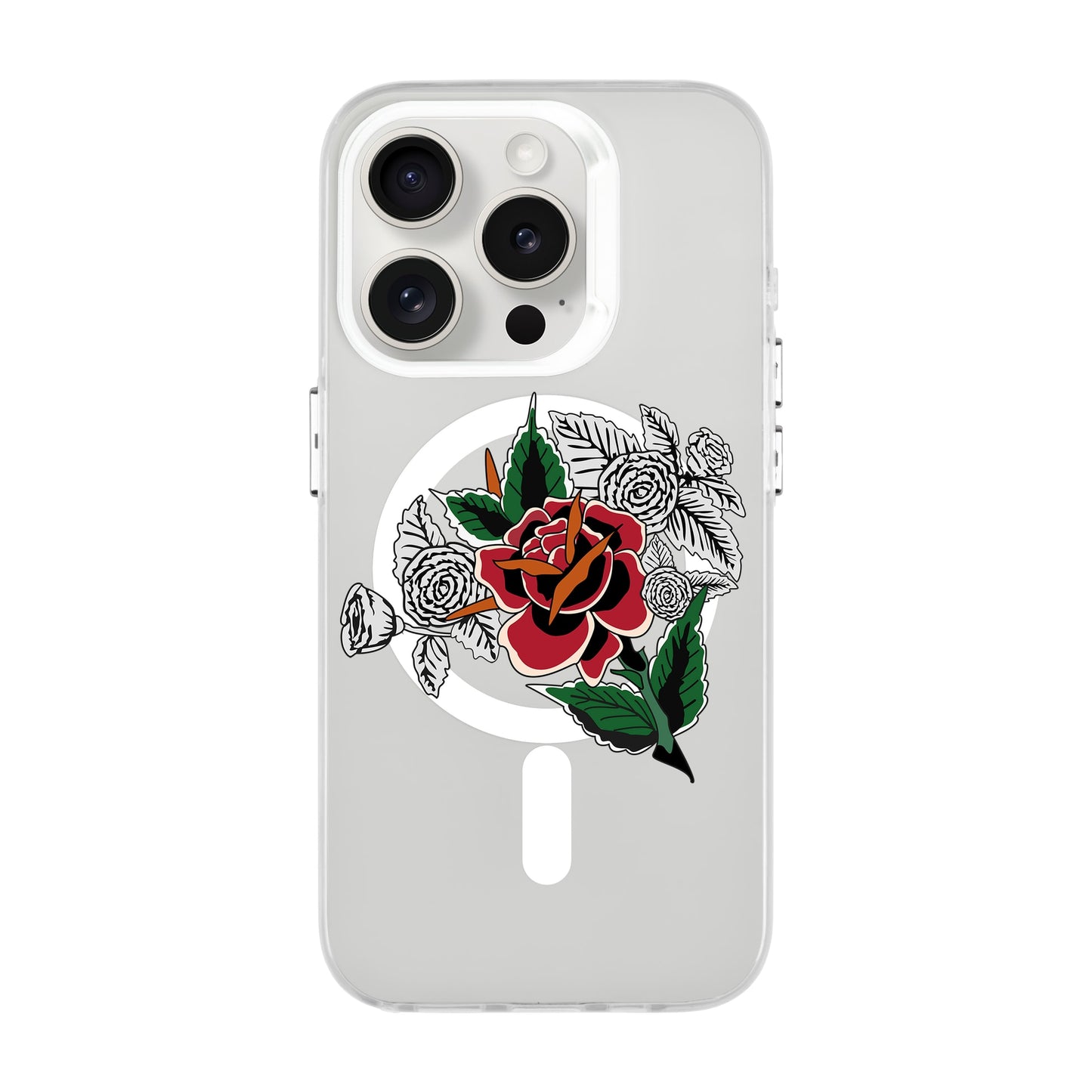 DRY ROSE-iPhone 13 Pro Hold Kılıf MagSafe Özellikli