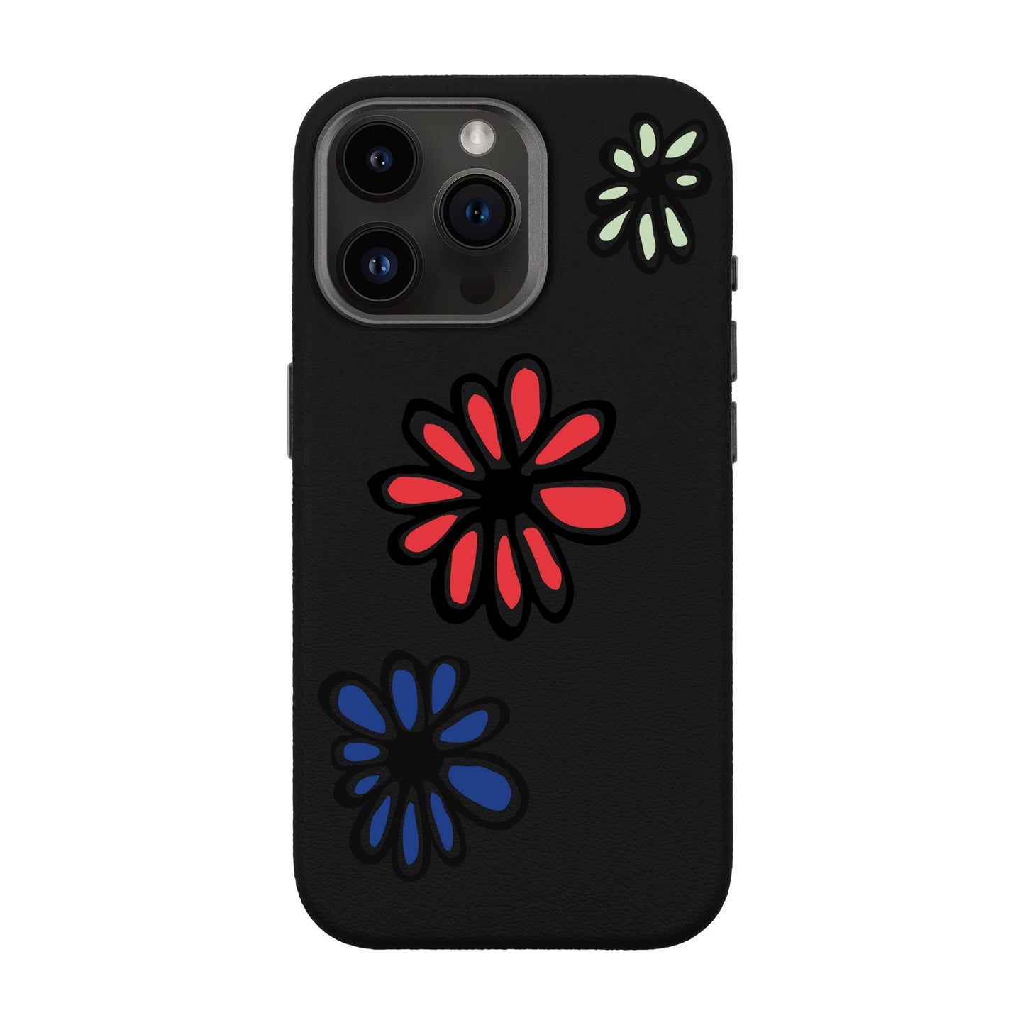 FLORIST-iPhone 14 Pro Max Leather Premium Kılıf MagSafe Özellikli