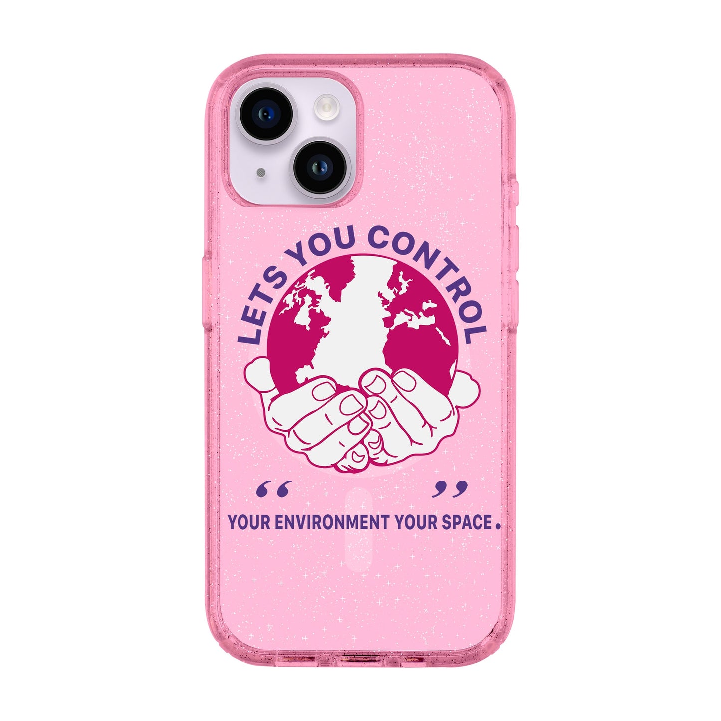 LET'S YOU CONTROL-iPhone 14 Shiny Kılıf MagSafe Özellikli