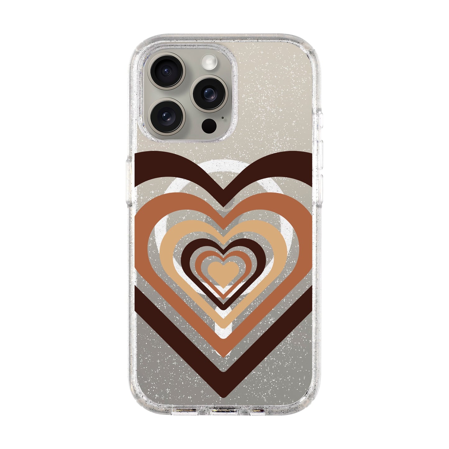 HEART-iPhone 15 Pro Max Shiny Kılıf MagSafe Özellikli