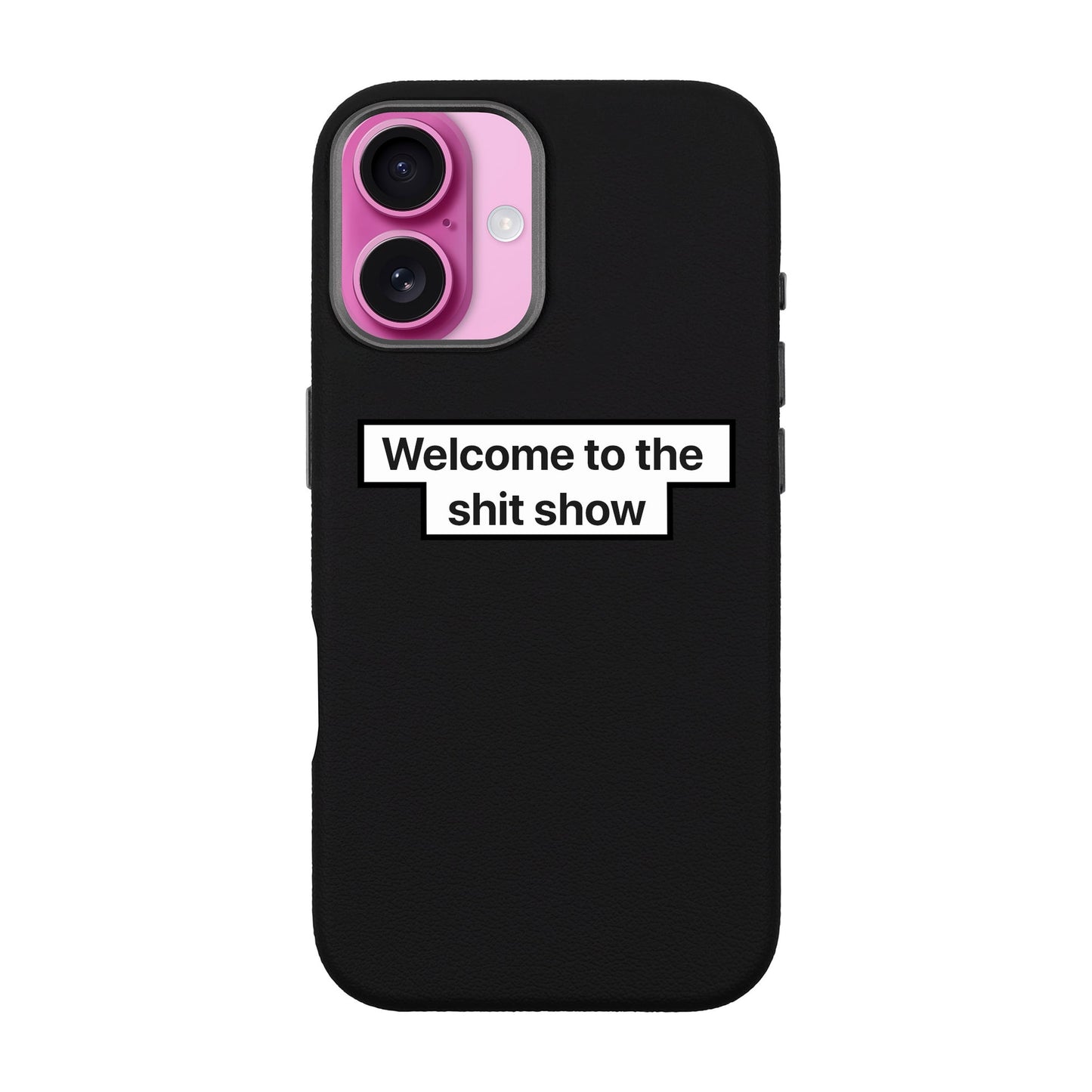 WELCOME-iPhone 16 Leather Premium Kılıf MagSafe Özellikli