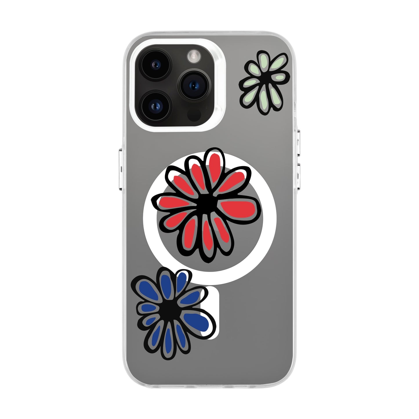 FLORIST-iPhone 14 Pro Max Hold Kılıf MagSafe Özellikli