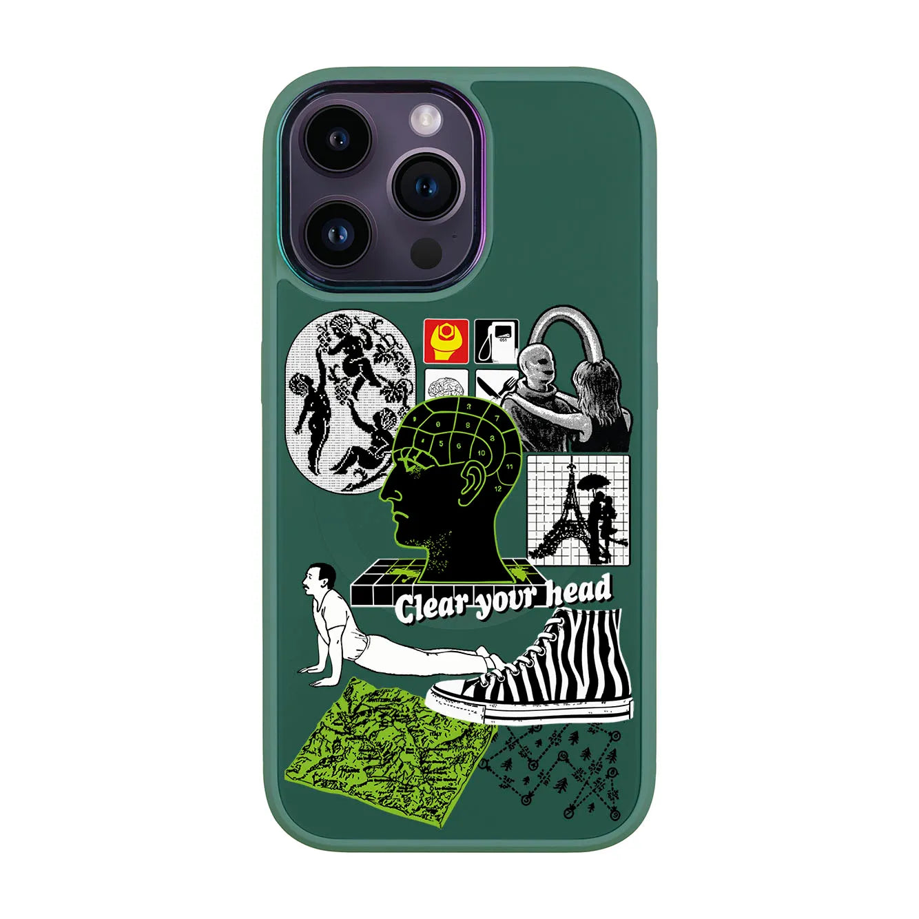 CLEAR YOUR HEAD-iPhone 14 Pro Max Vigor Kılıf MagSafe Özellikli