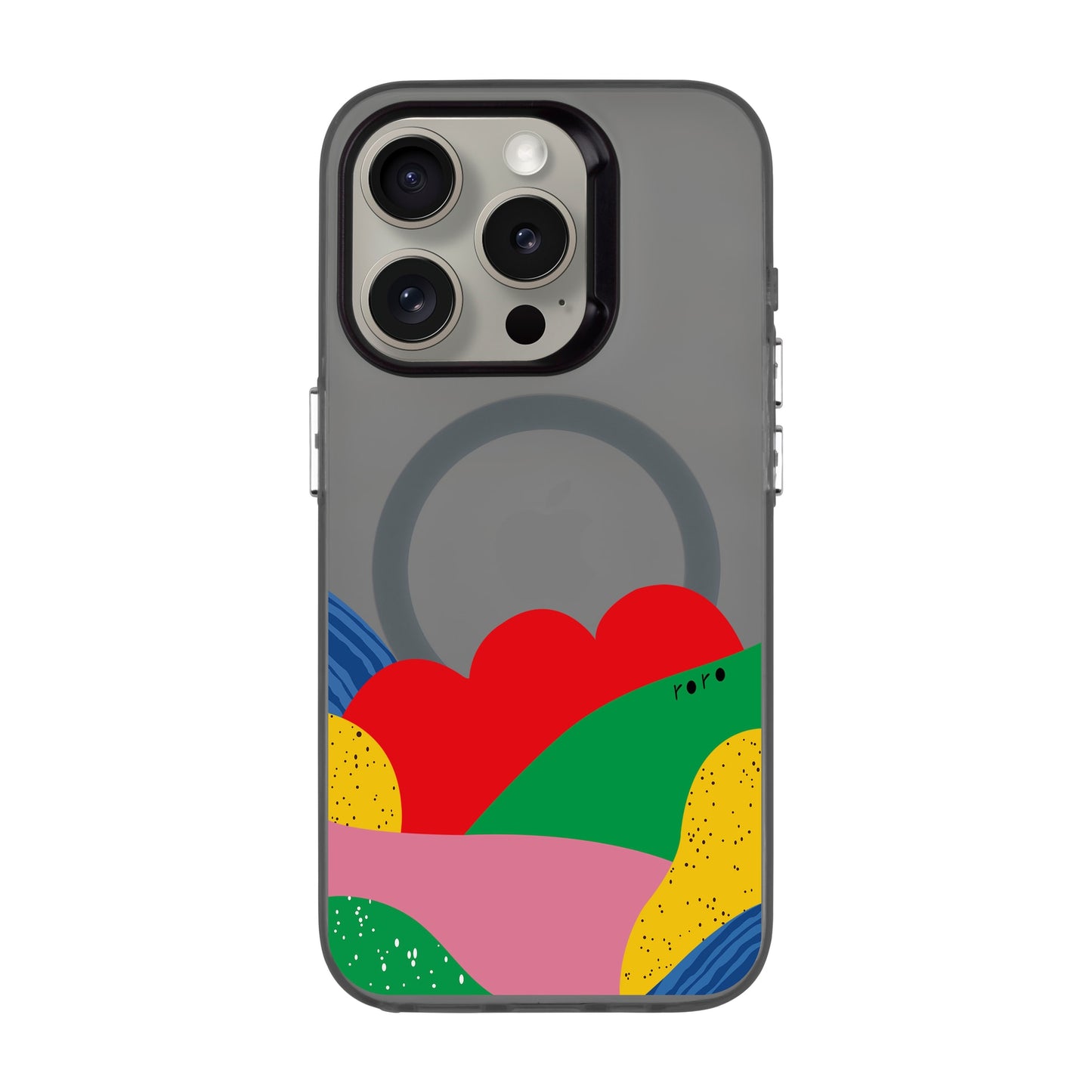 FLAG-iPhone 15 Pro Hold Kılıf MagSafe Özellikli