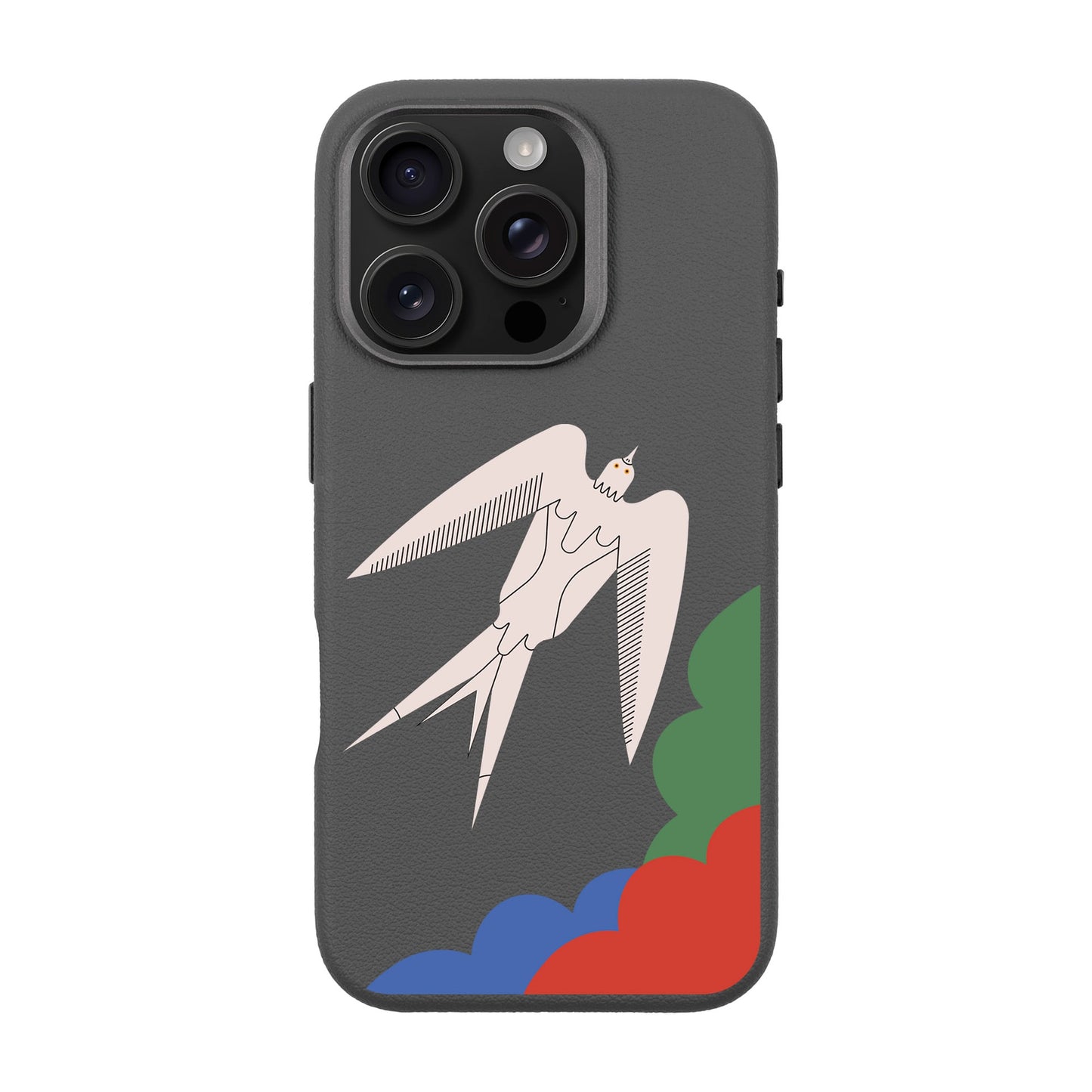 L’OISEAU LIBRE-iPhone 16 Pro Leather Premium Kılıf MagSafe Özellikli
