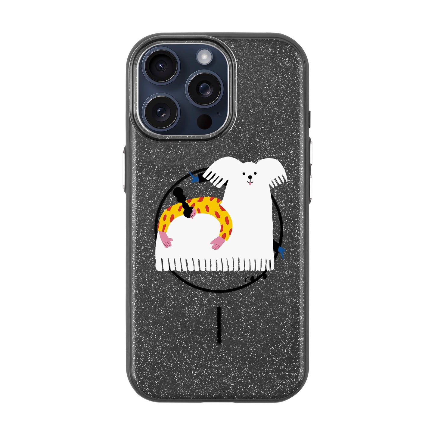 FANCY DOG-iPhone 15 Pro Max Radiant Kılıf MagSafe Özellikli
