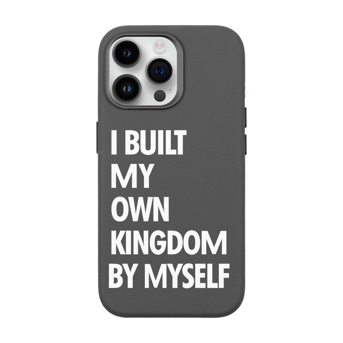 KINGDOM-iPhone 14 Pro Max Leather Premium Kılıf MagSafe Özellikli