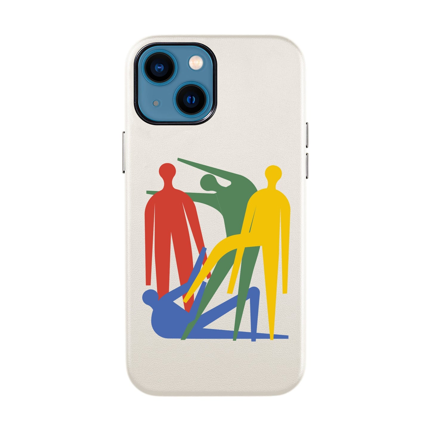 MANBOS-iPhone 14 Leather Kılıf