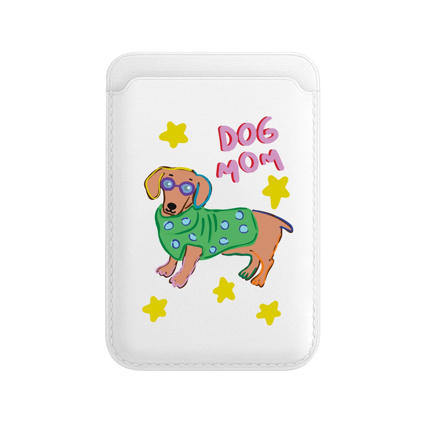 DOG MOM-Leather Kartlık