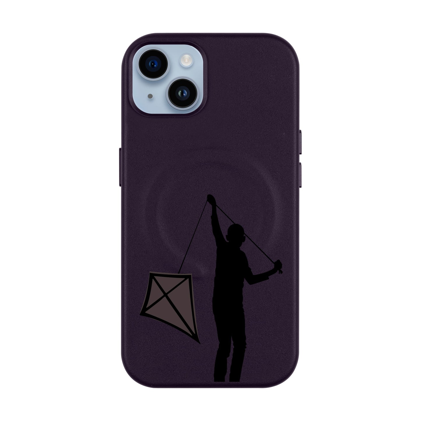 KITE-iPhone 14 Plus Leather Kılıf MagSafe Özellikli