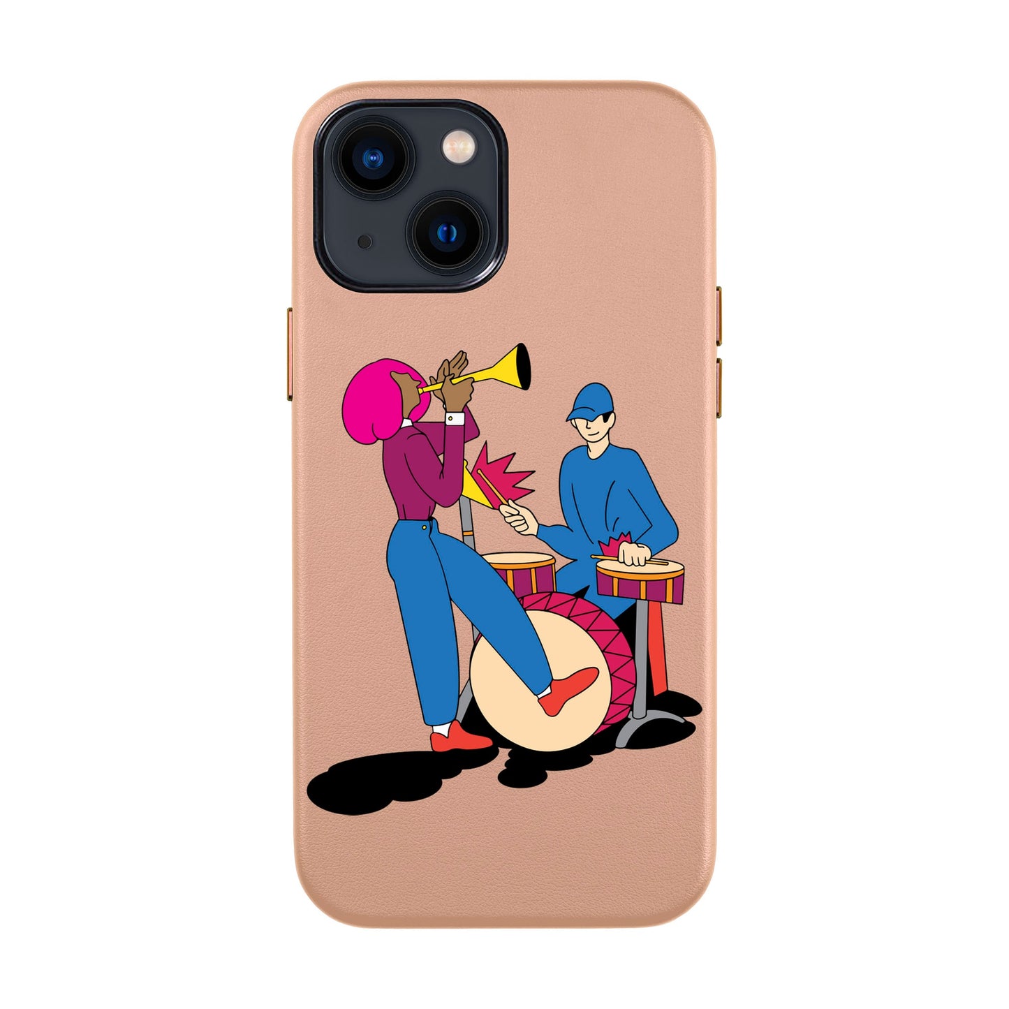 JAM-iPhone 14 Leather Kılıf