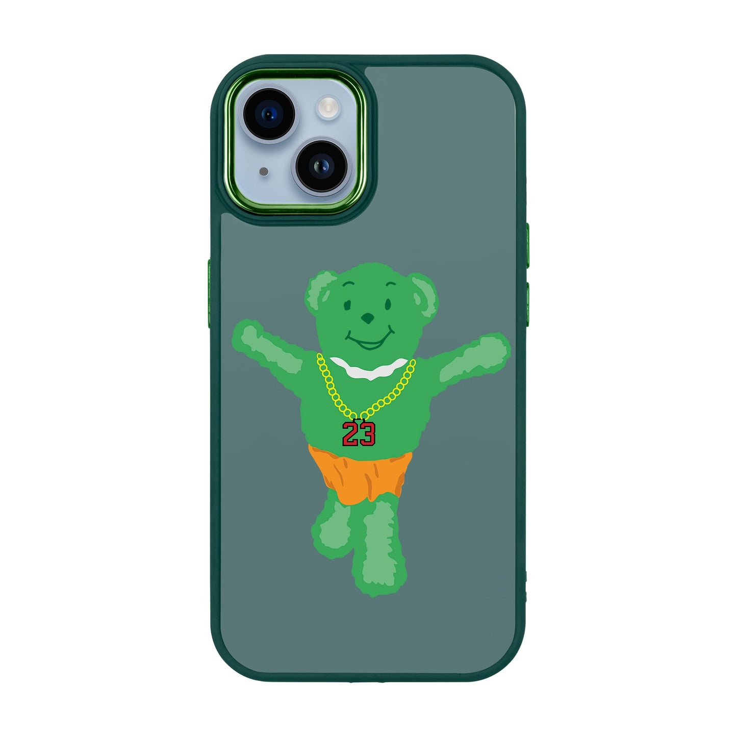 GREEN BEAR-iPhone 14 Plus Proof Kılıf
