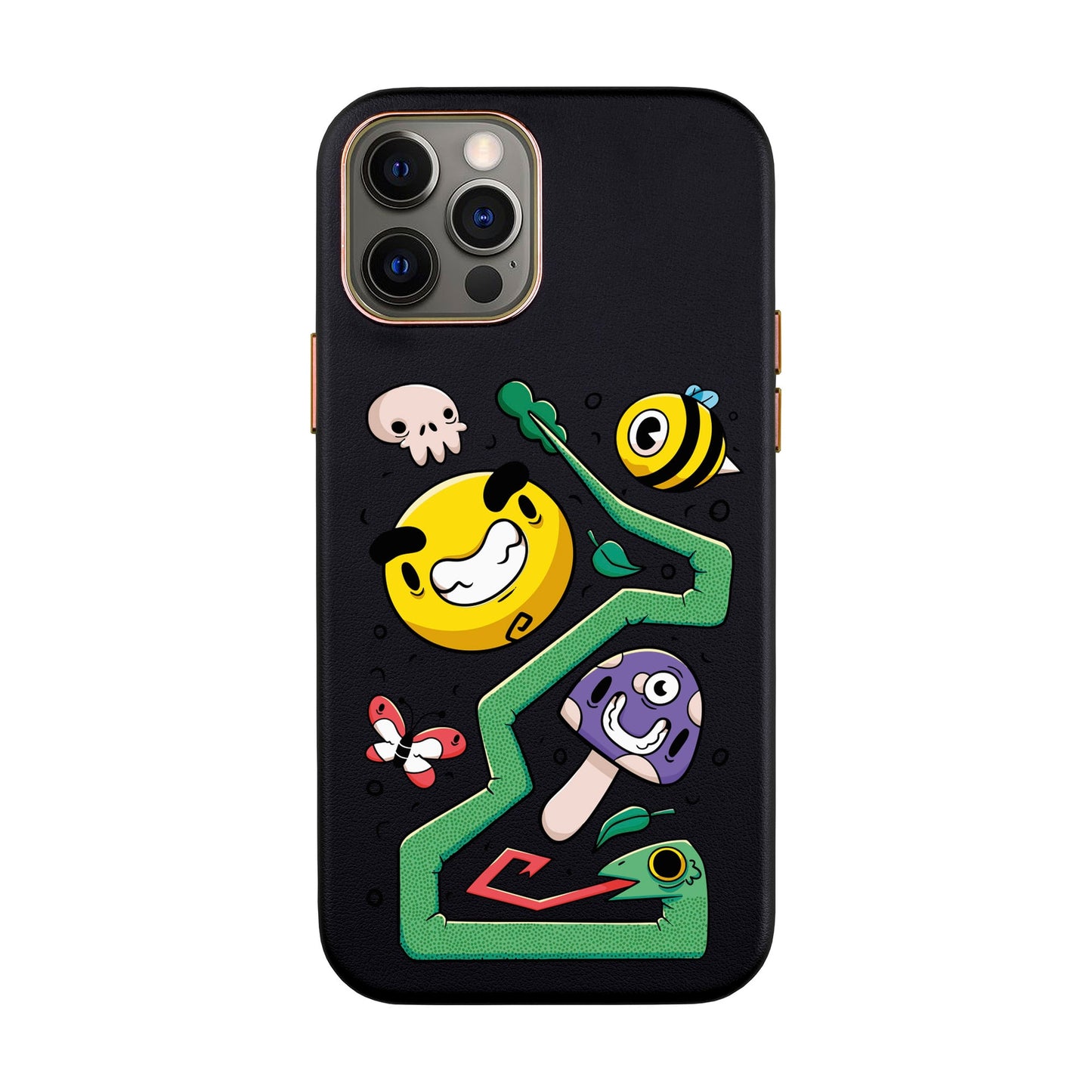 NADUR-iPhone XR Leather Kılıf