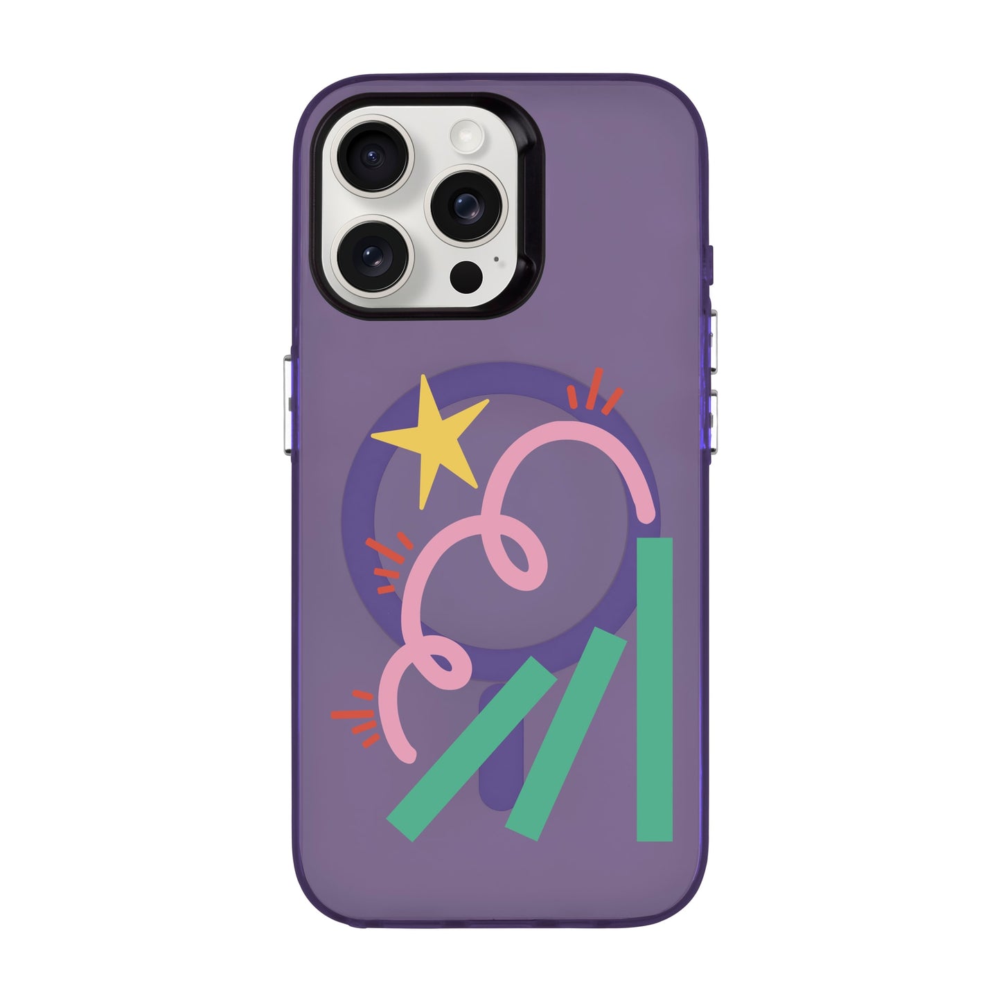 DOMINO-iPhone 15 Pro Max Hold Kılıf MagSafe Özellikli