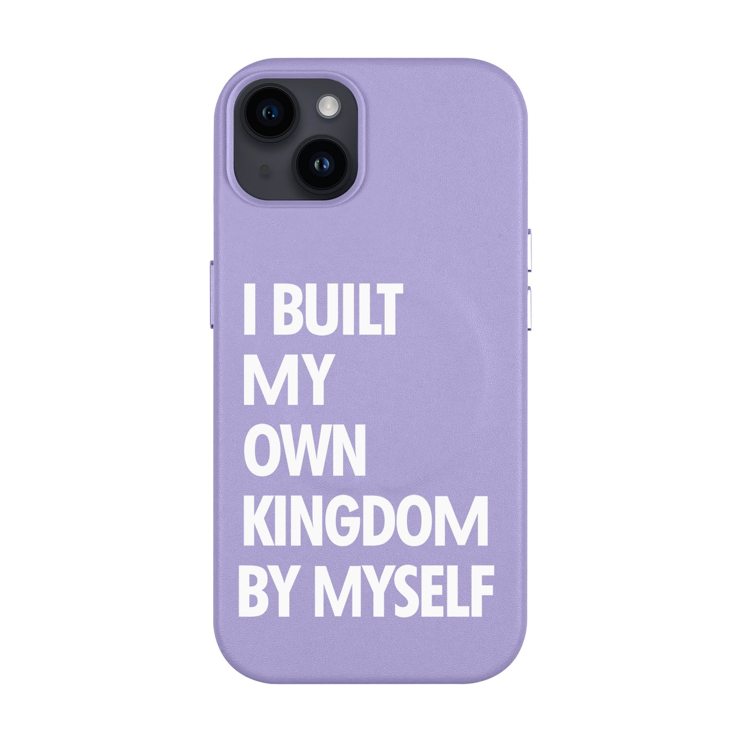 KINGDOM-iPhone 14 Plus Leather Kılıf MagSafe Özellikli