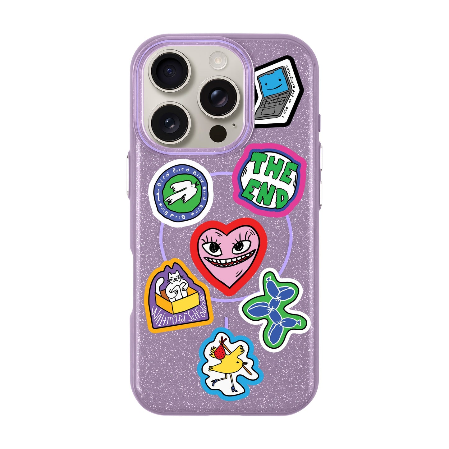 TŌTEN STICKERZ-iPhone 16 Pro Radiant Kılıf MagSafe Özellikli