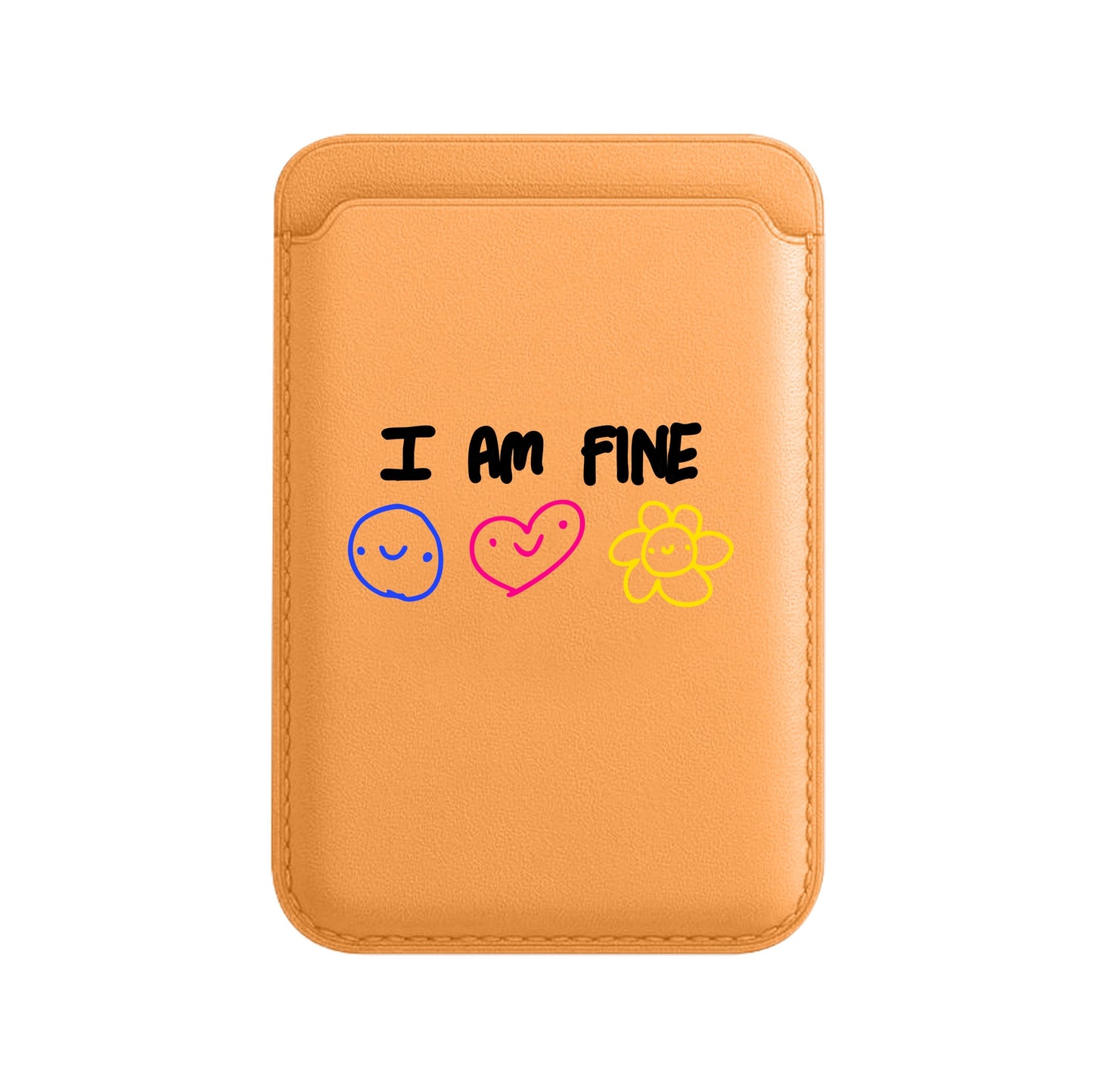 I AM FINE-Leather Kartlık