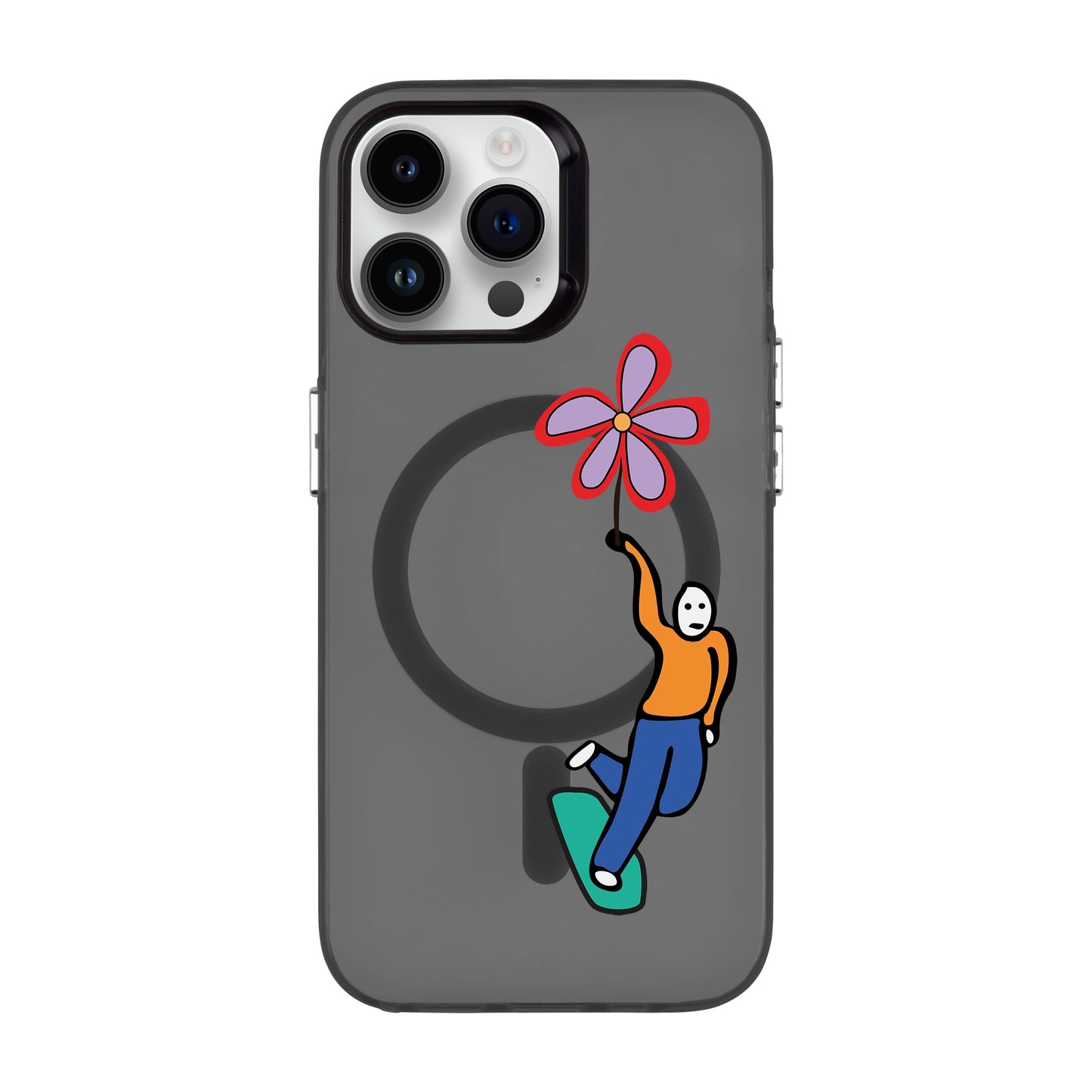 SKATEBOARDER-iPhone 14 Pro Max Hold Kılıf MagSafe Özellikli