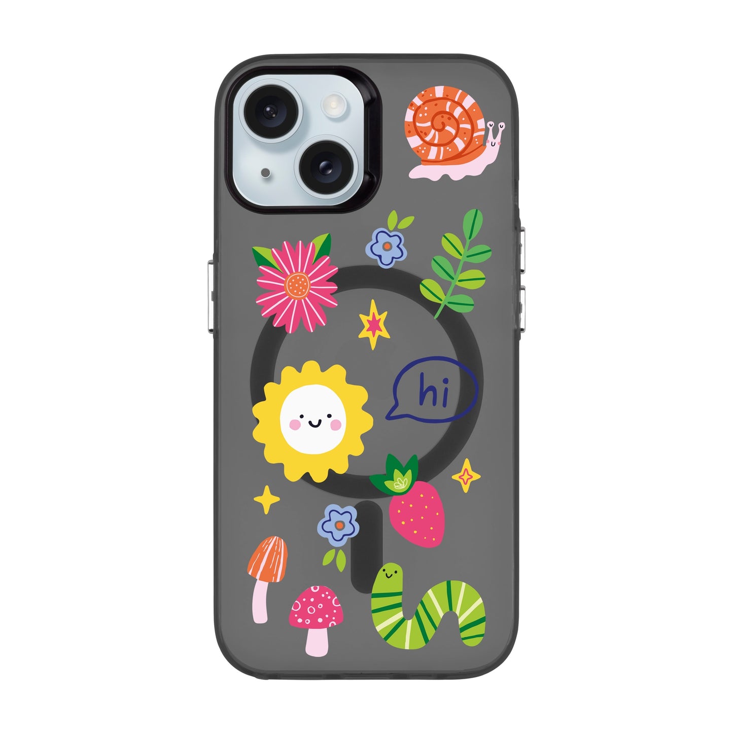 HELLO NATURE-iPhone 15 Hold Kılıf MagSafe Özellikli