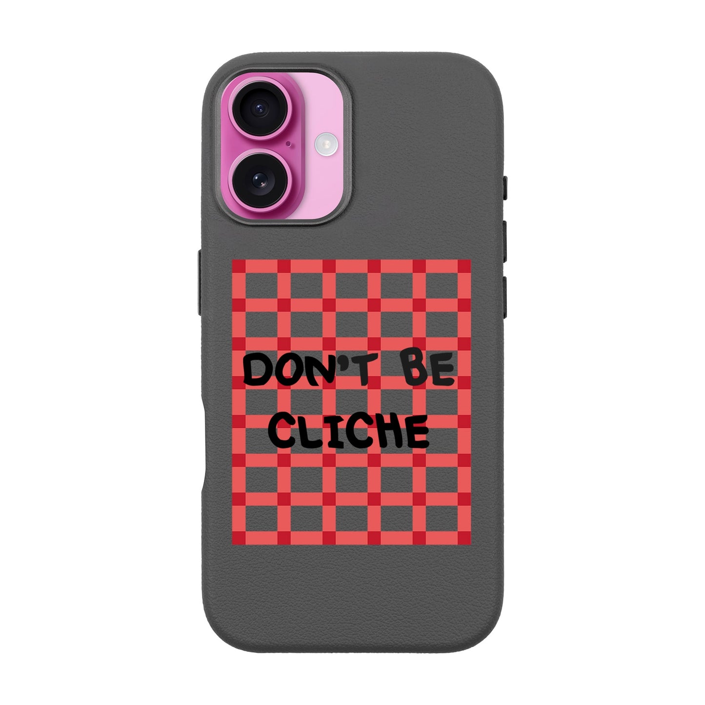 DON'T BE CLICHE-iPhone 16 Plus Leather Premium Kılıf MagSafe Özellikli