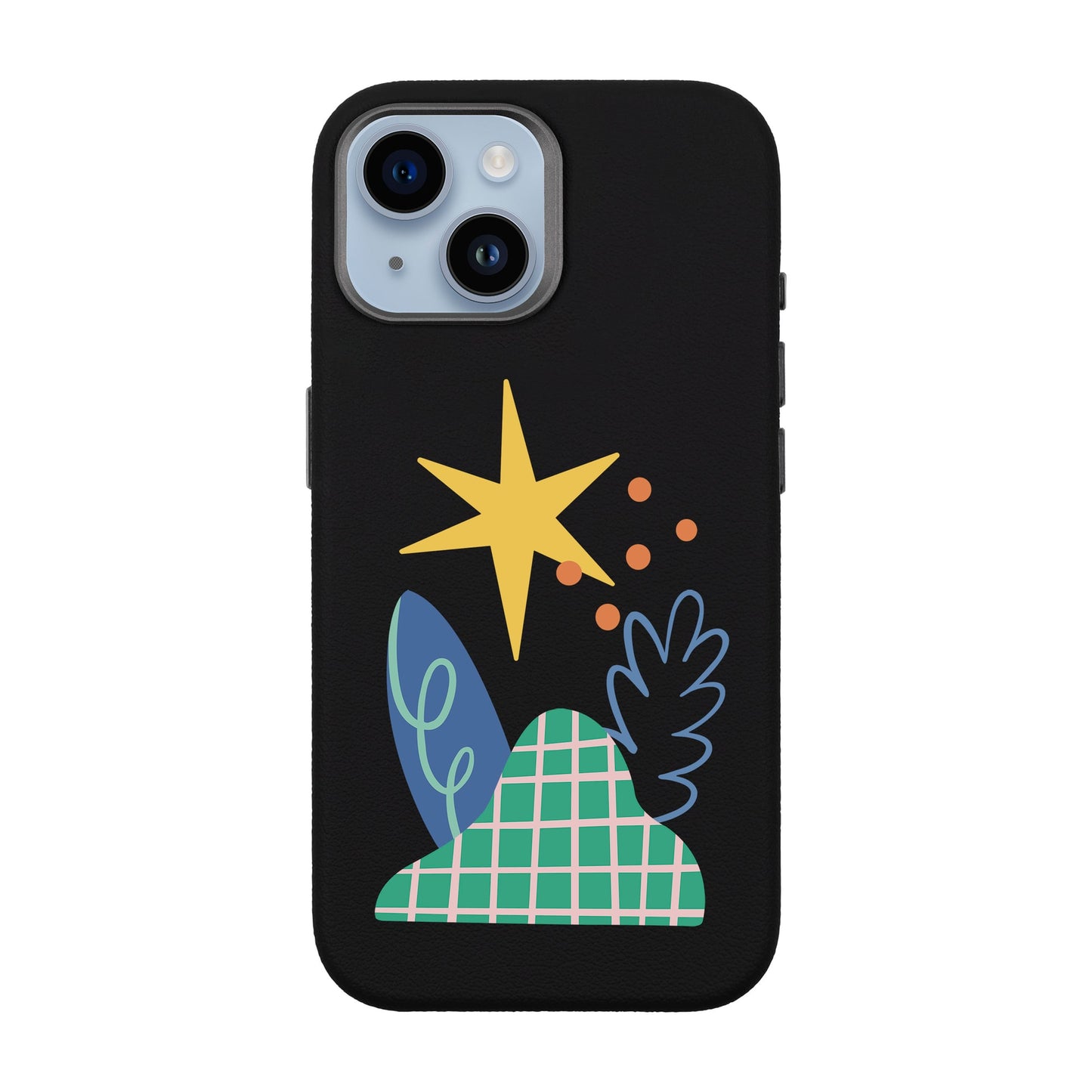 LITTLE NATURE-iPhone 14 Leather Premium Kılıf MagSafe Özellikli
