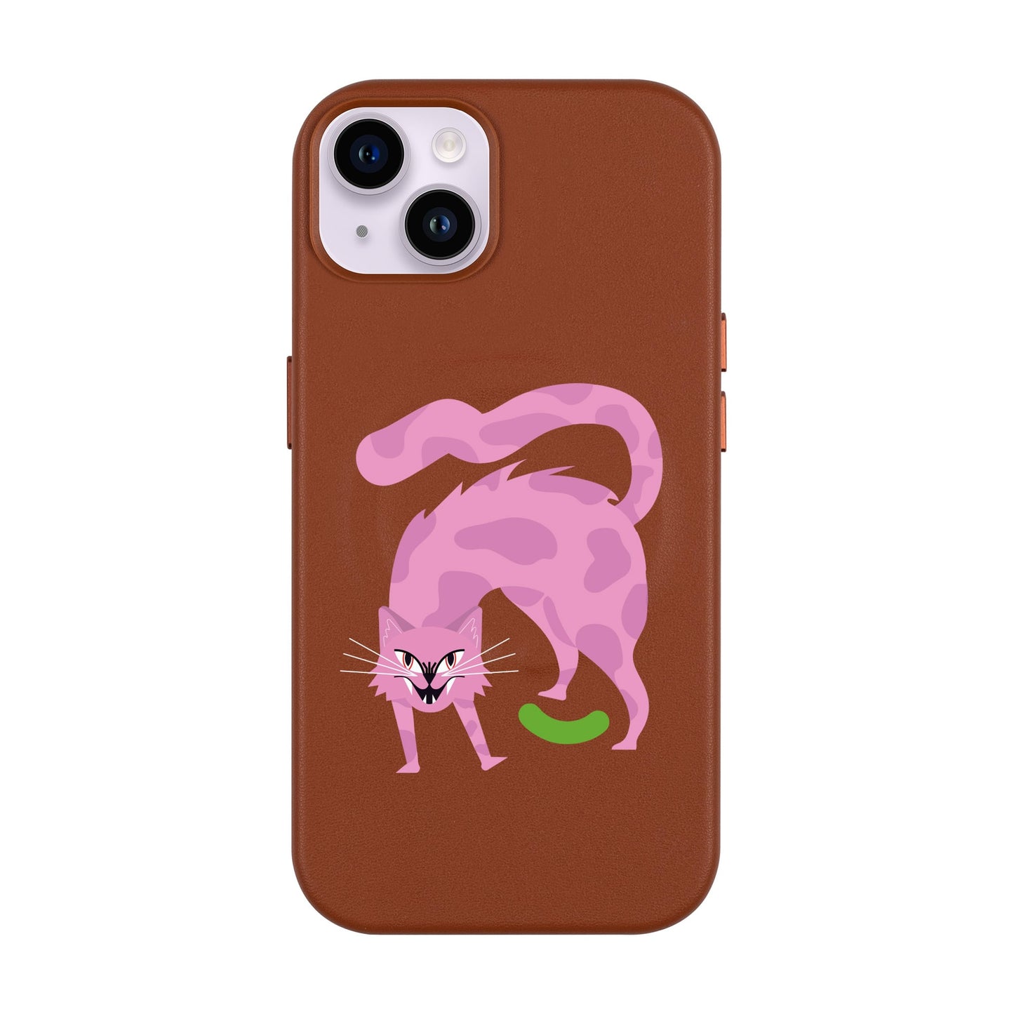 GRUMBLEPAWS-iPhone 14 Plus Leather Kılıf MagSafe Özellikli