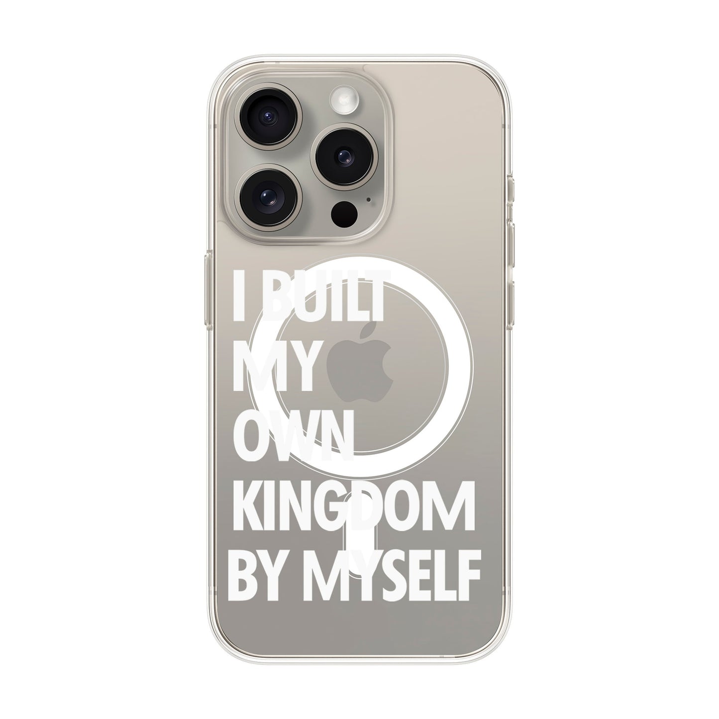KINGDOM-iPhone 15 Pro Solid Kılıf MagSafe Özellikli