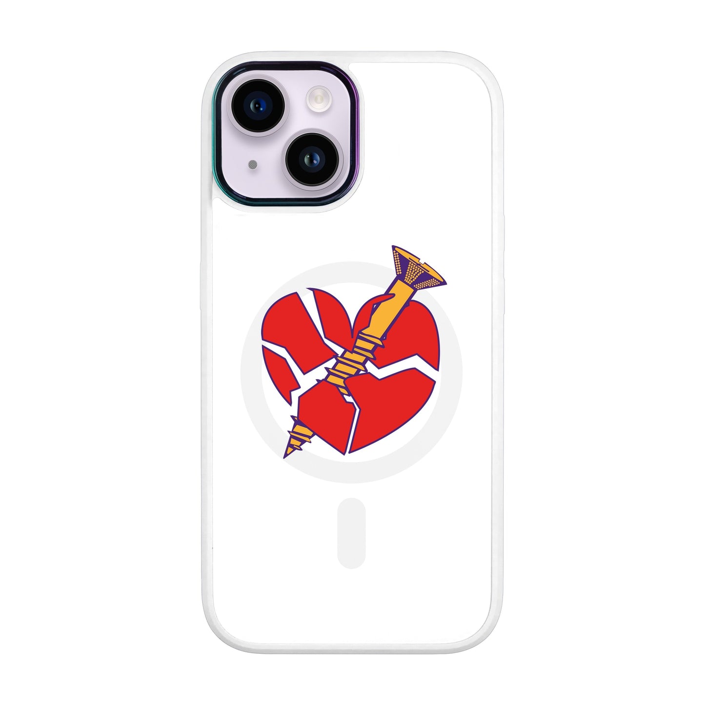 BROKEN HEART-iPhone 12 Vigor Kılıf MagSafe Özellikli