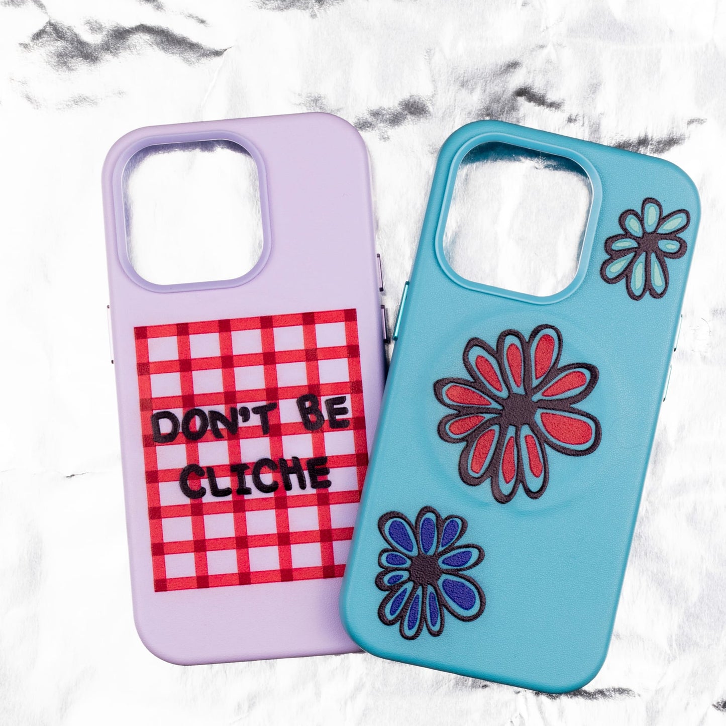 FLORIST-iPhone 14 Pro Max Leather Kılıf MagSafe Özellikli