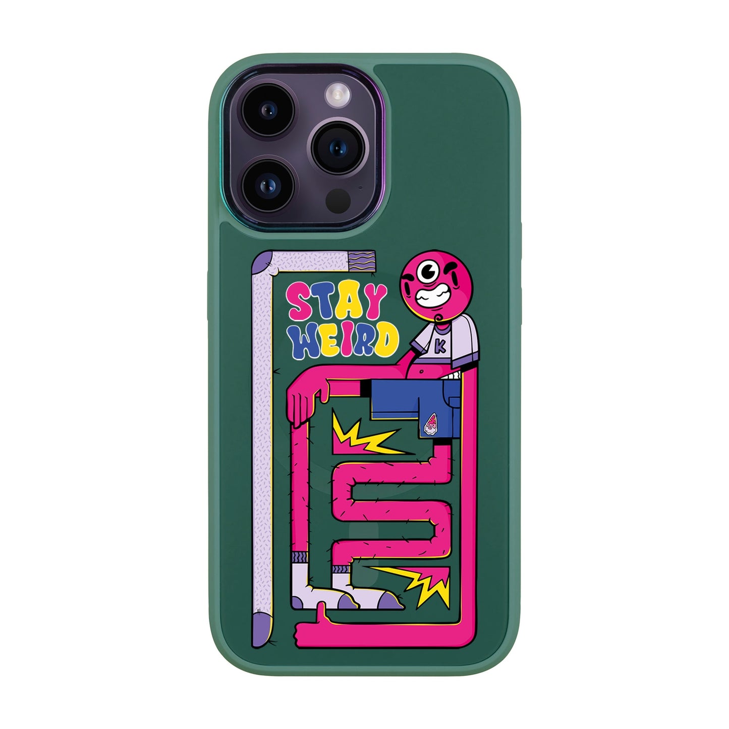 OG TOOTHY-iPhone 14 Pro Max Vigor Kılıf MagSafe Özellikli