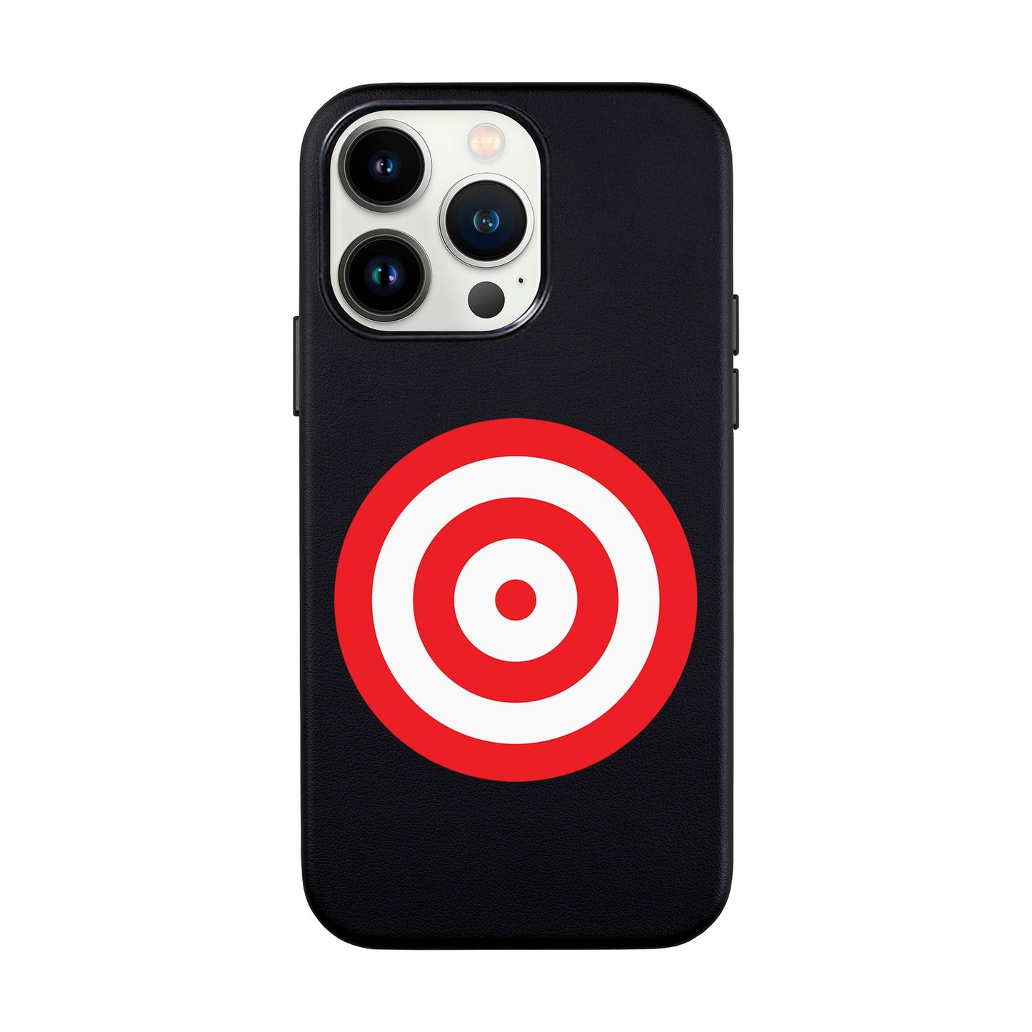 BULL'S EYE-iPhone 14 Leather Kılıf