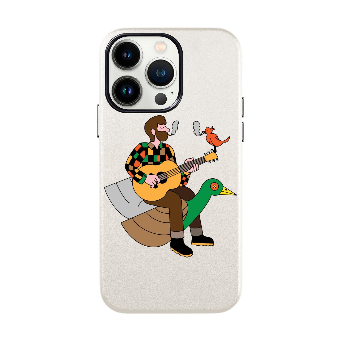 BIRDS OF A FEATHER-iPhone 13 Mini Leather Kılıf