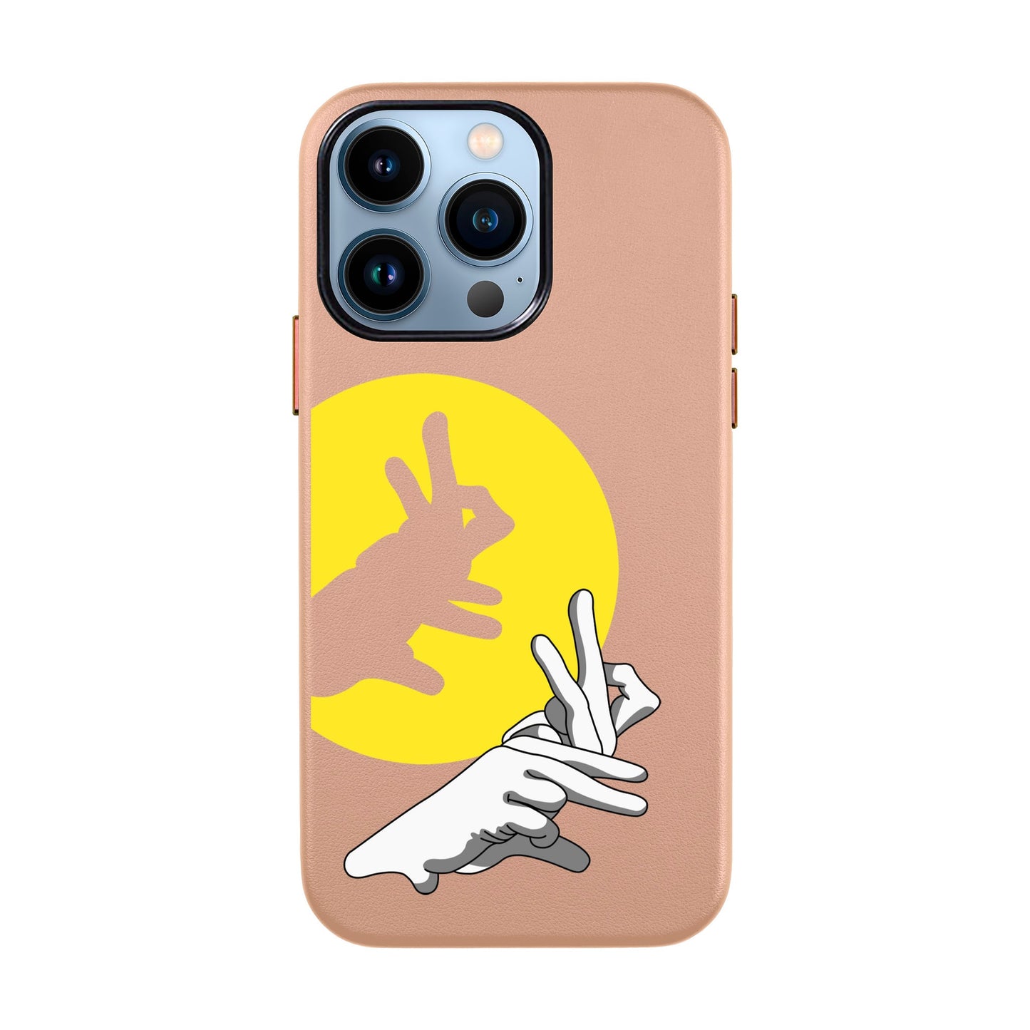 BUNNY-iPhone 14 Leather Kılıf