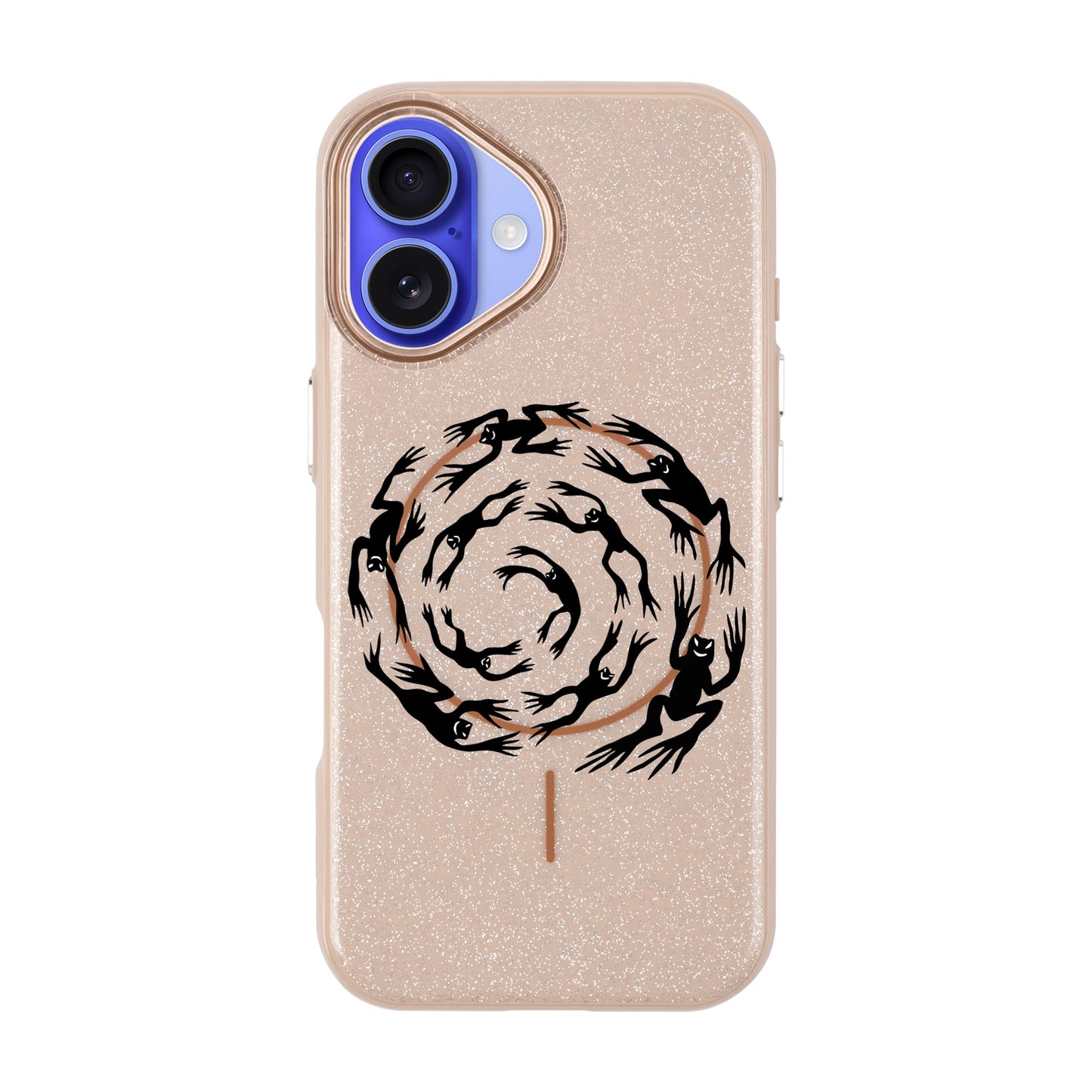 SWIRLING FROGS-iPhone 16 Radiant Kılıf MagSafe Özellikli
