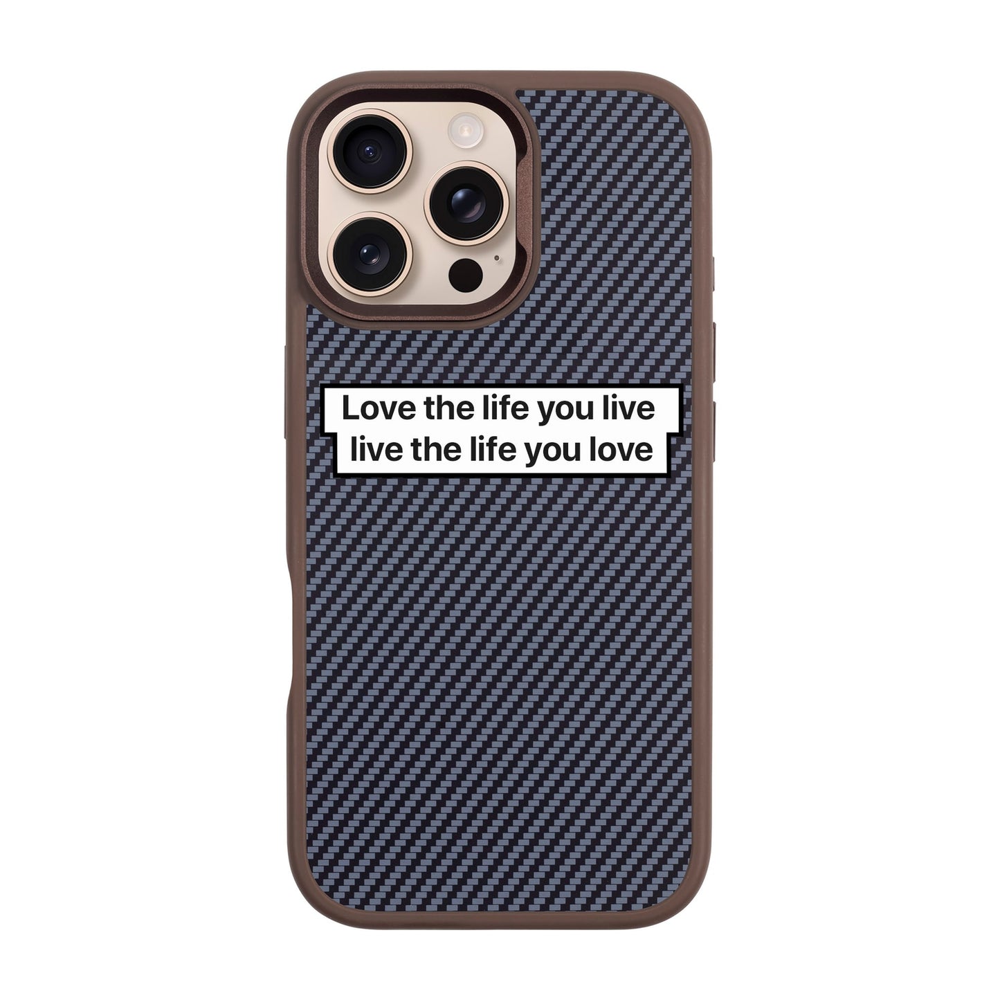 LOVE THE LIFE-iPhone 16 Pro Max Plaid Kılıf MagSafe Özellikli