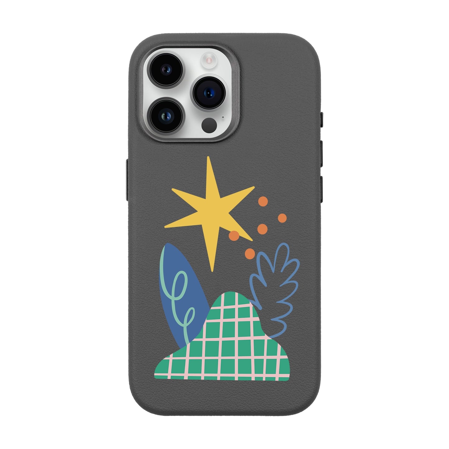 LITTLE NATURE-iPhone 14 Pro Max Leather Premium Kılıf MagSafe Özellikli