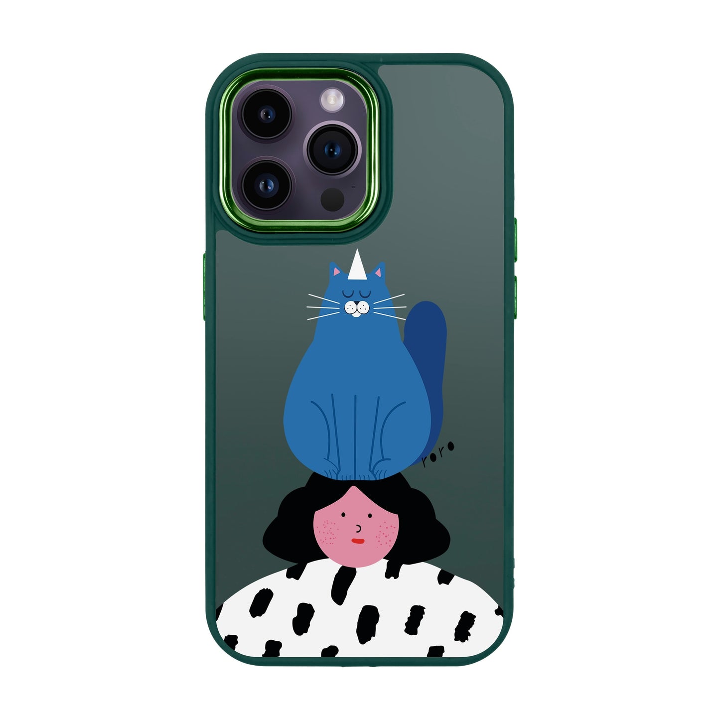 NAUGHTY CAT-iPhone 14 Pro Max Proof Kılıf