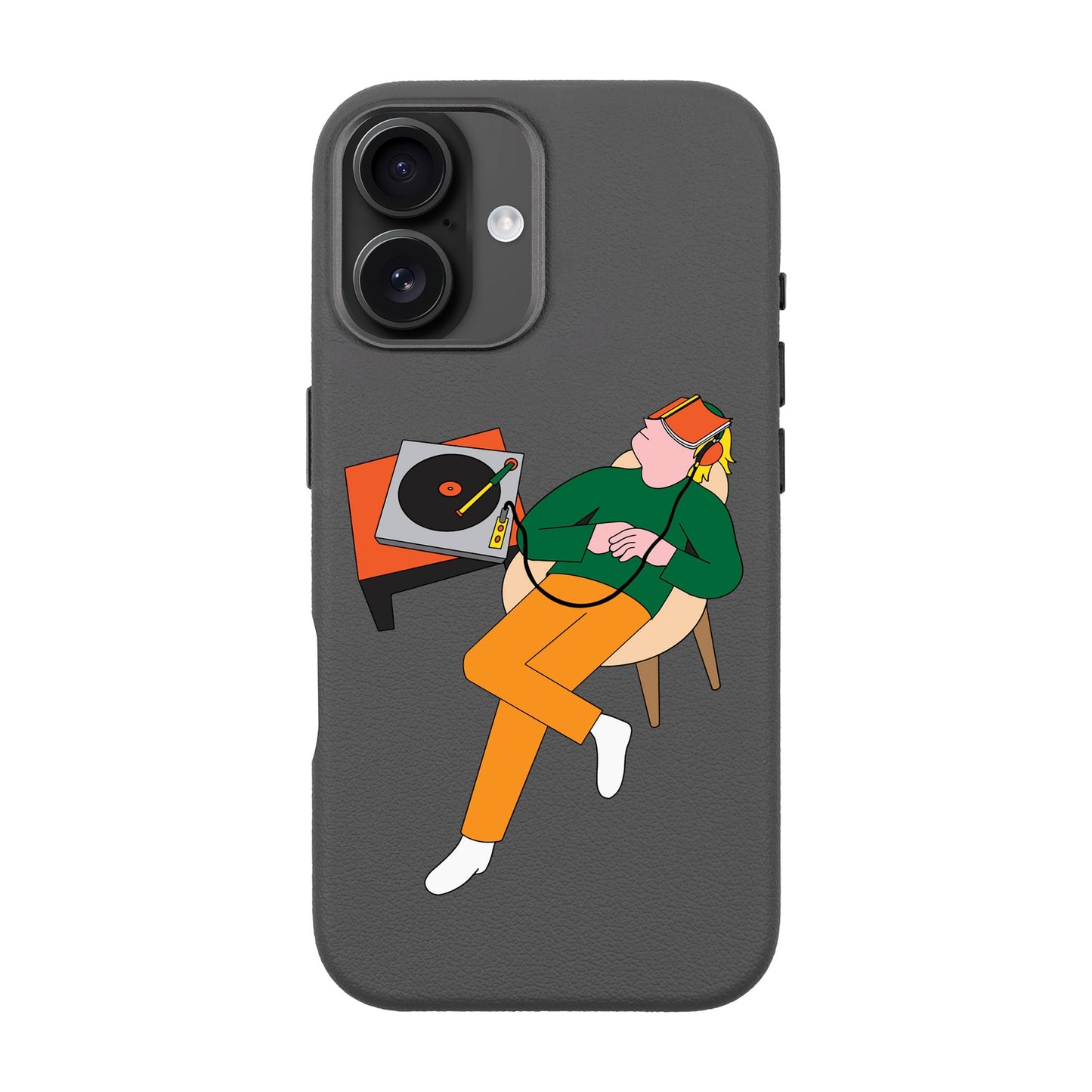 LAZY SUNDAY AFTERNOON-iPhone 16 Leather Premium Kılıf MagSafe Özellikli