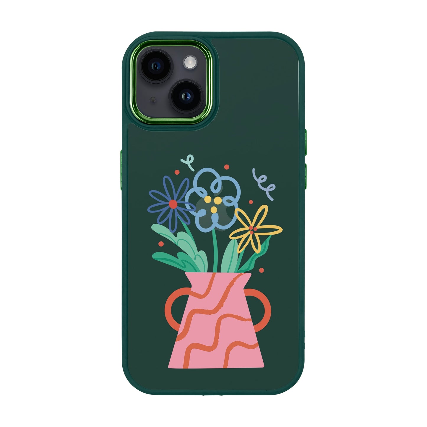 PINK VASE-iPhone 14 Plus Proof Kılıf