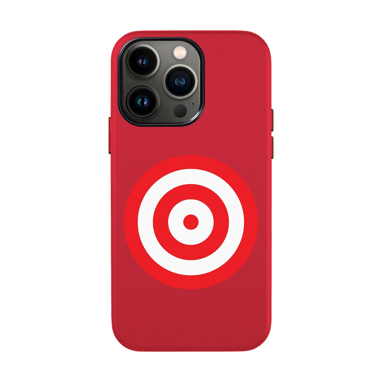 BULL'S EYE-iPhone 14 Leather Kılıf
