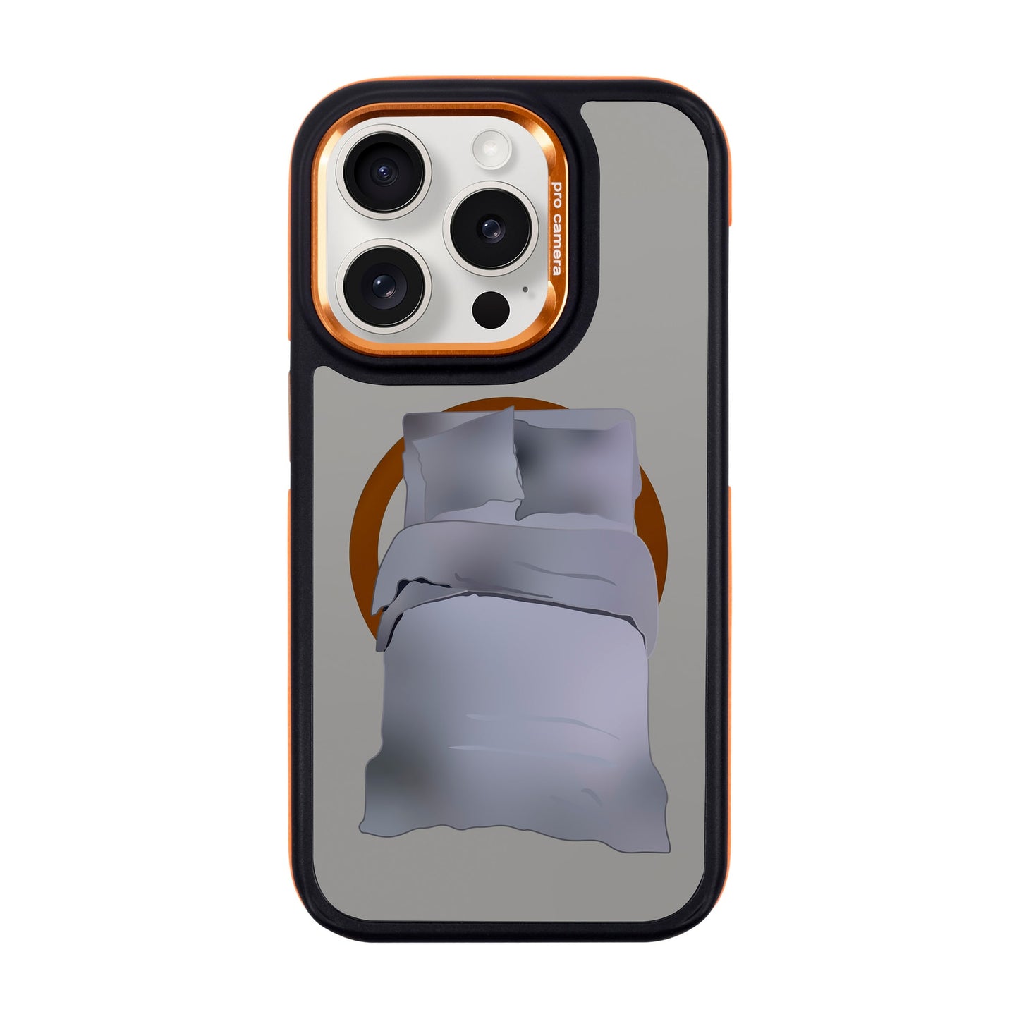 MATTRESS-iPhone 15 Pro Dark Kılıf MagSafe Özellikli