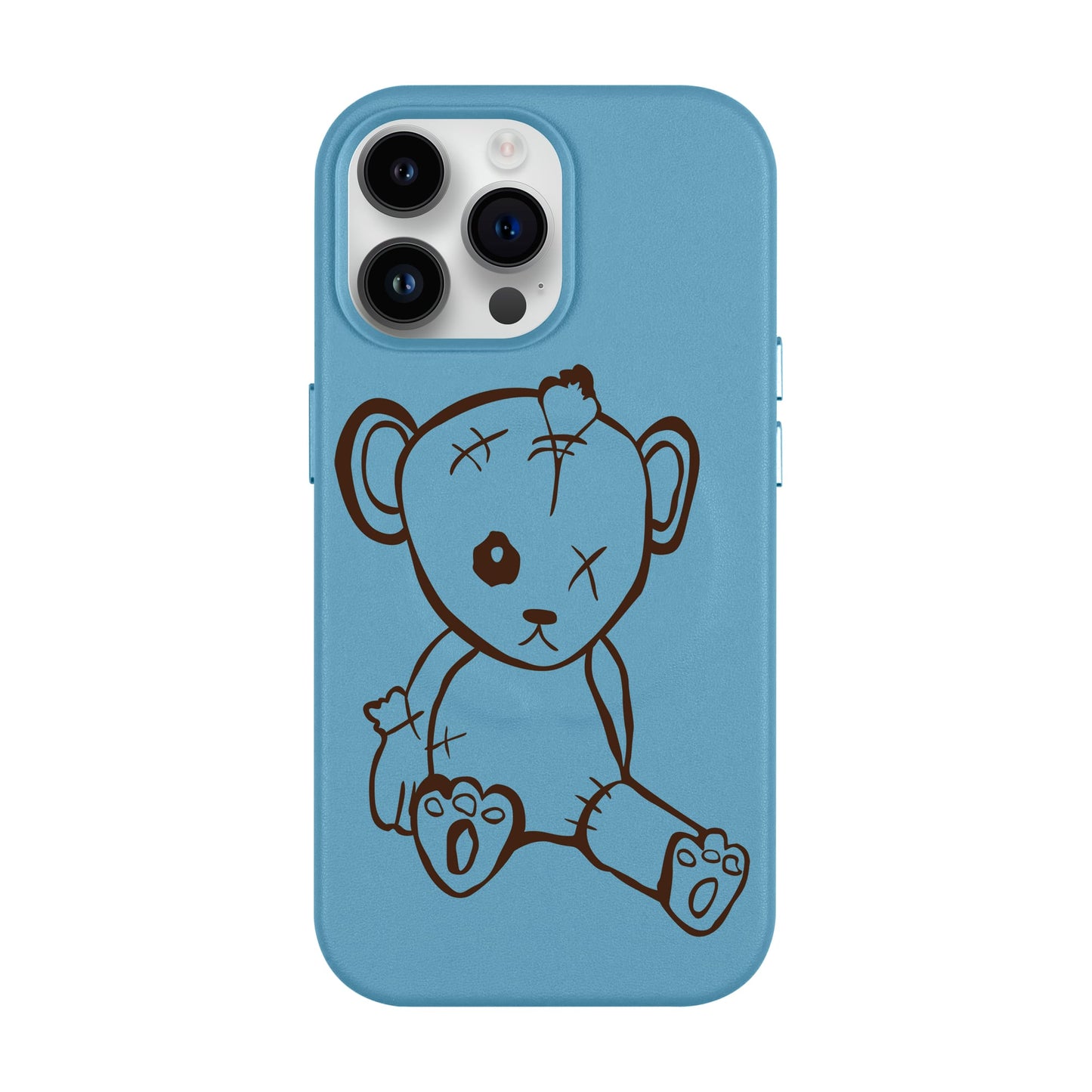 BABY BEAR-iPhone 14 Pro Max Leather Kılıf MagSafe Özellikli
