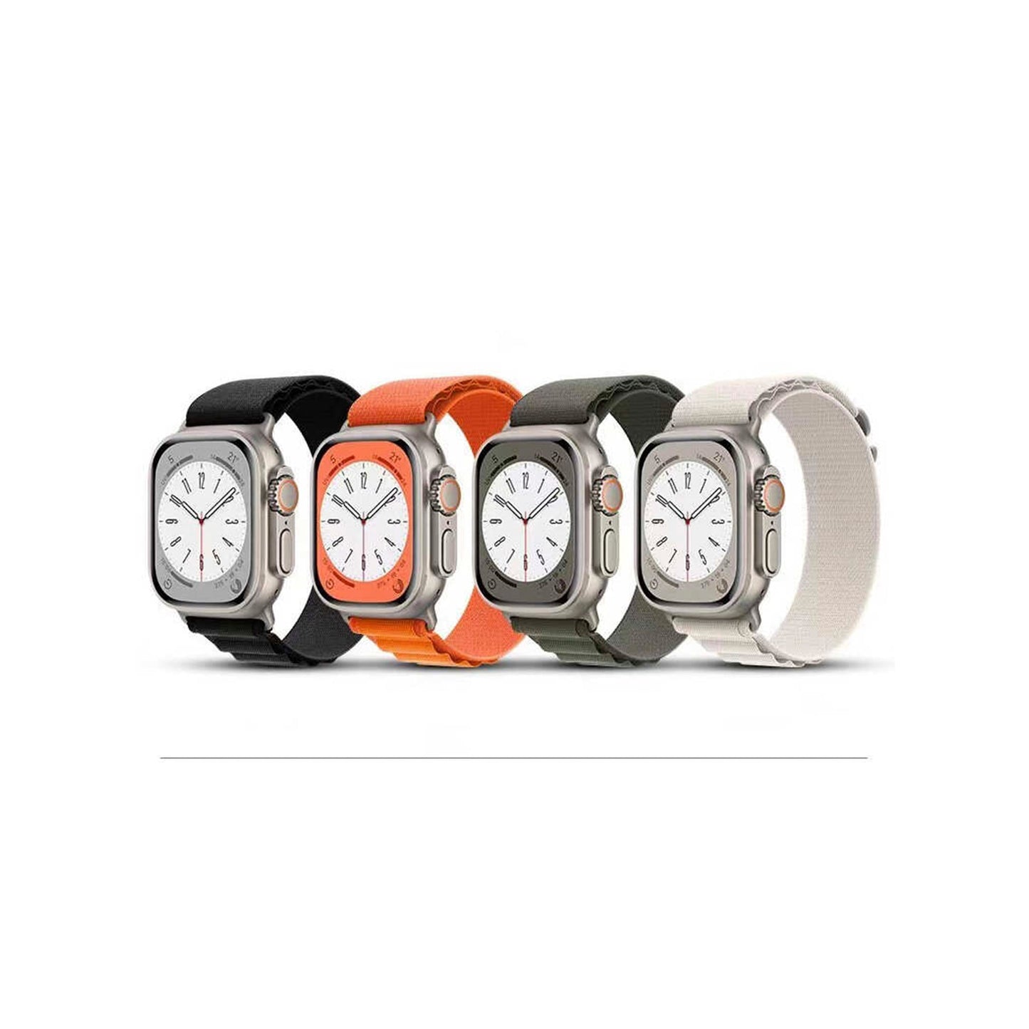Apple Watch Alpine Kordon-Siyah Haki