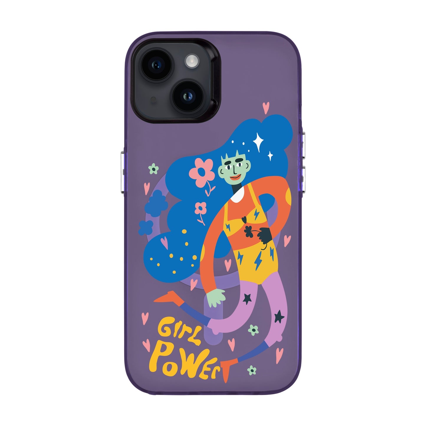 GIRL POWER-iPhone 14 Hold Kılıf MagSafe Özellikli