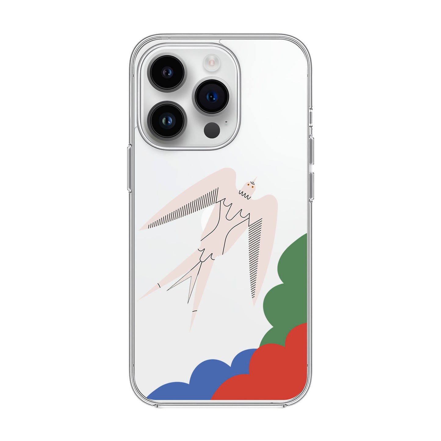 L’OISEAU LIBRE-iPhone 14 Pro Solid Kılıf