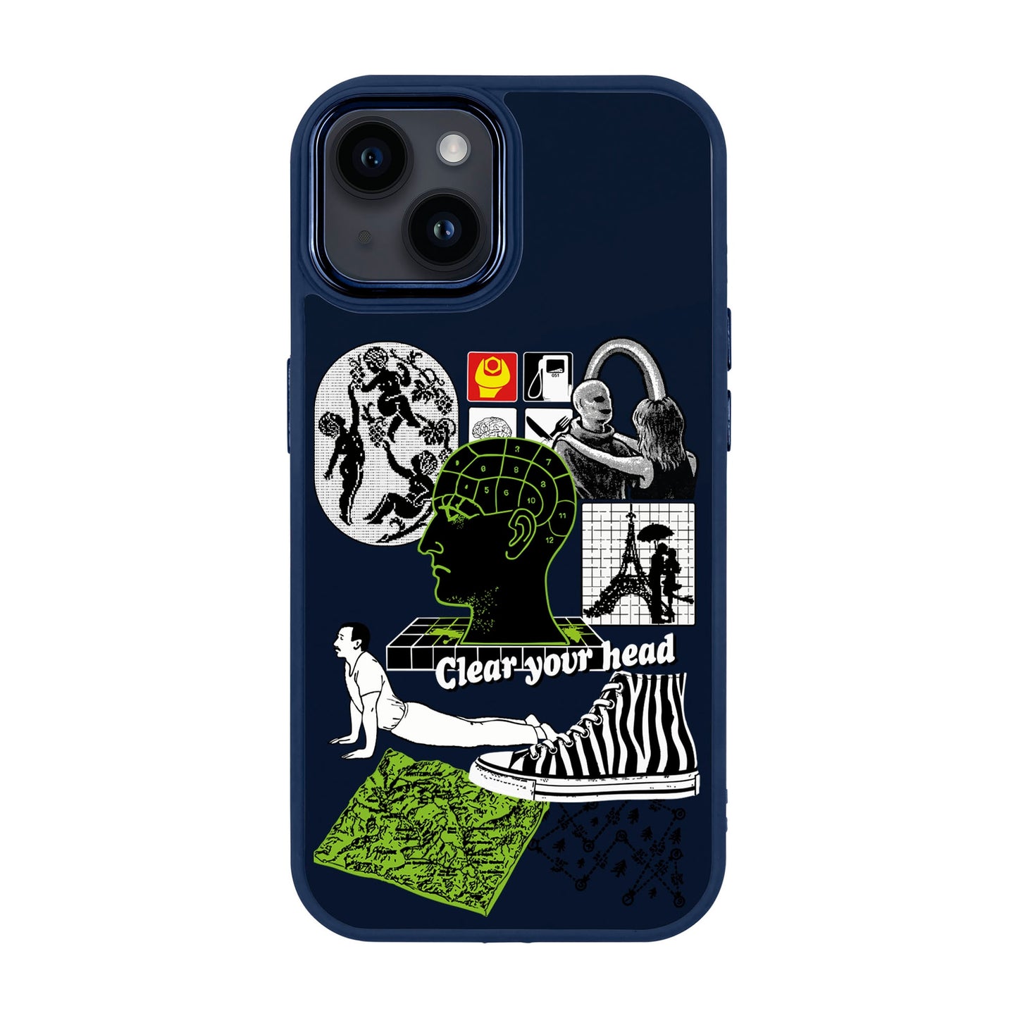 CLEAR YOUR HEAD-iPhone 14 Plus Proof Kılıf