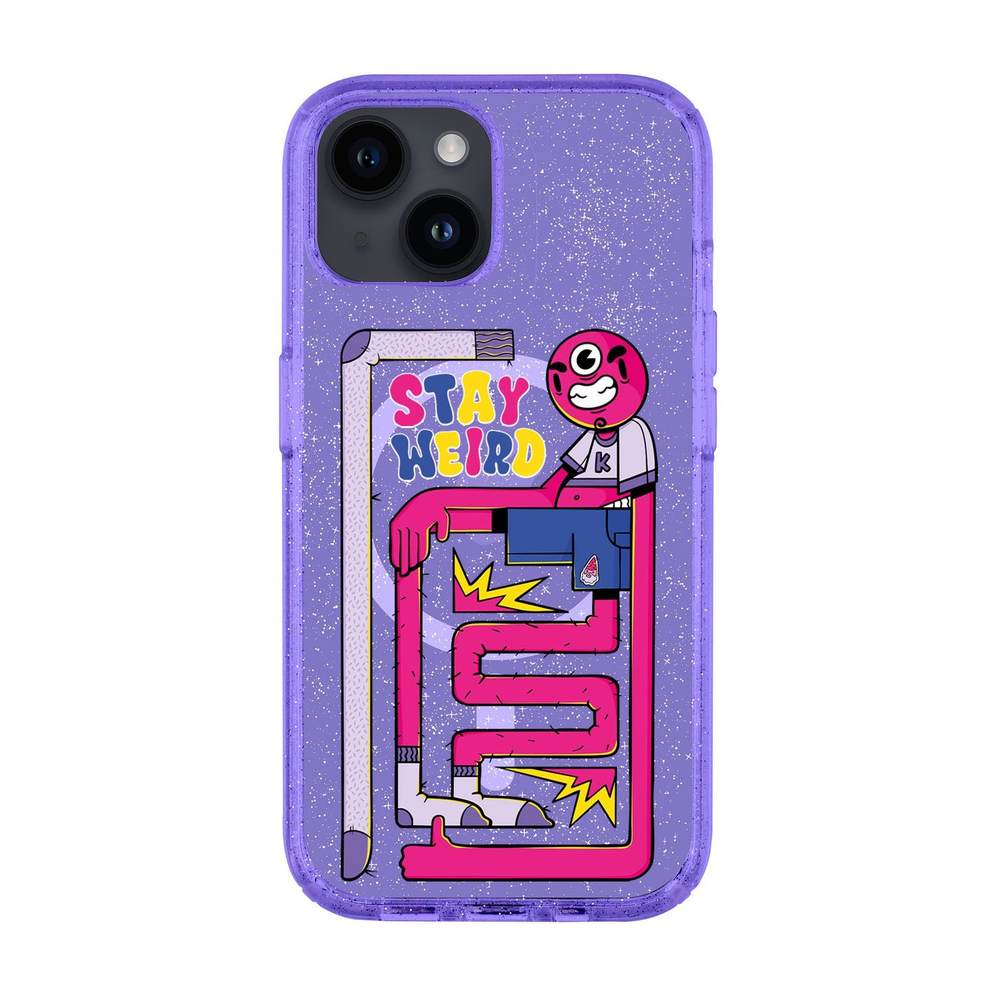OG TOOTHY-iPhone 14 Shiny Kılıf MagSafe Özellikli
