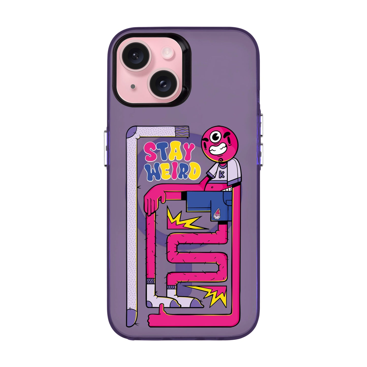 OG TOOTHY-iPhone 15 Hold Kılıf MagSafe Özellikli